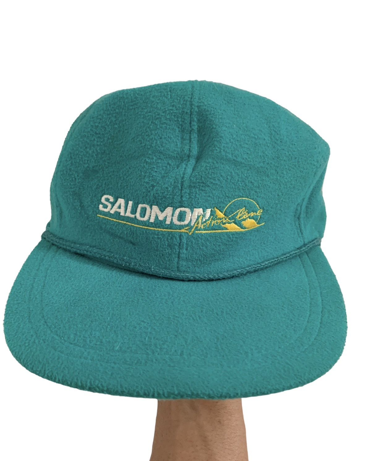 Vintage Salomon fleece ear flap cap