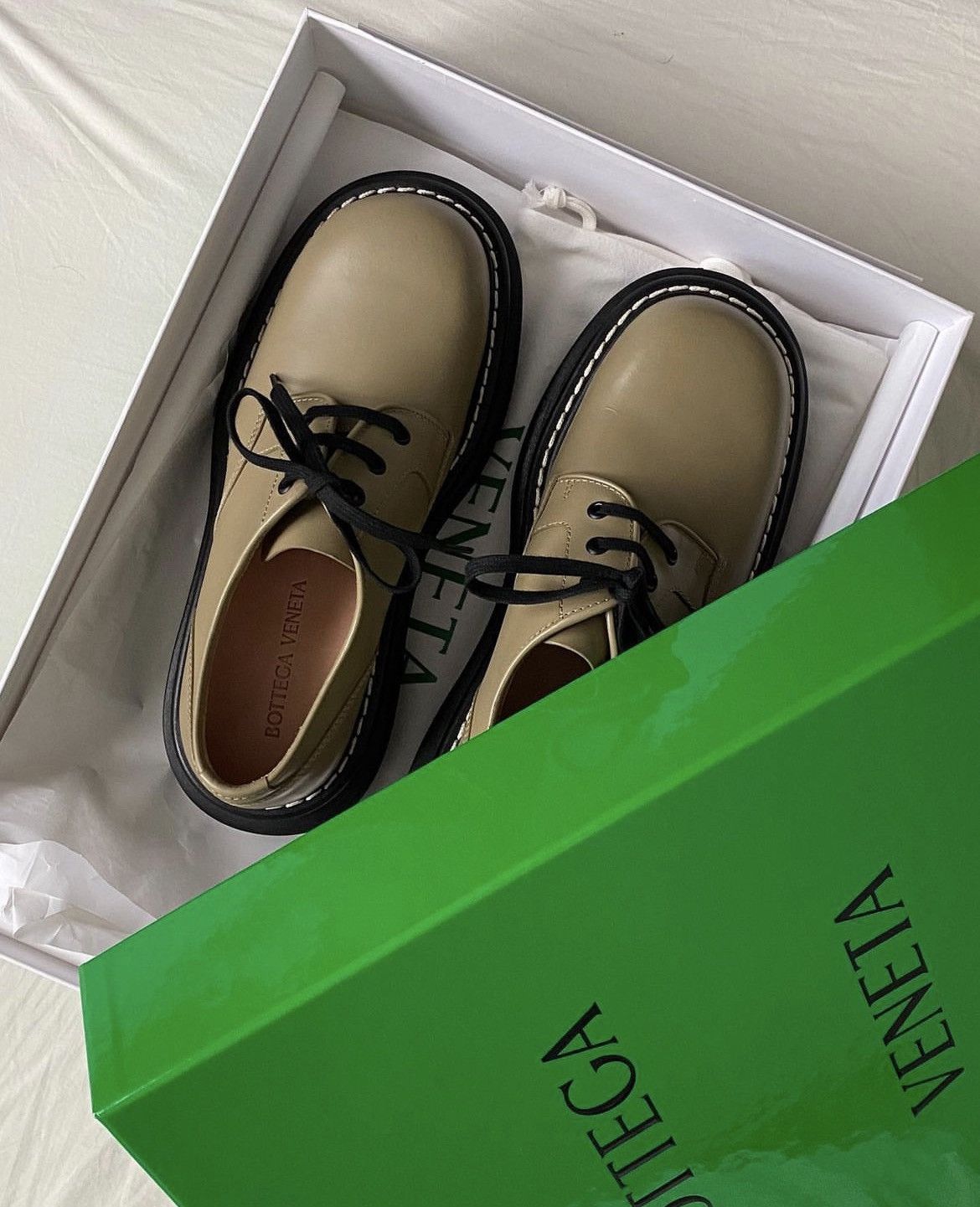 靴 BOTTEGA VENETA Strut Grid Derby shoes 41 Bottega Veneta Bottega Veneta derby shoes | Grailed