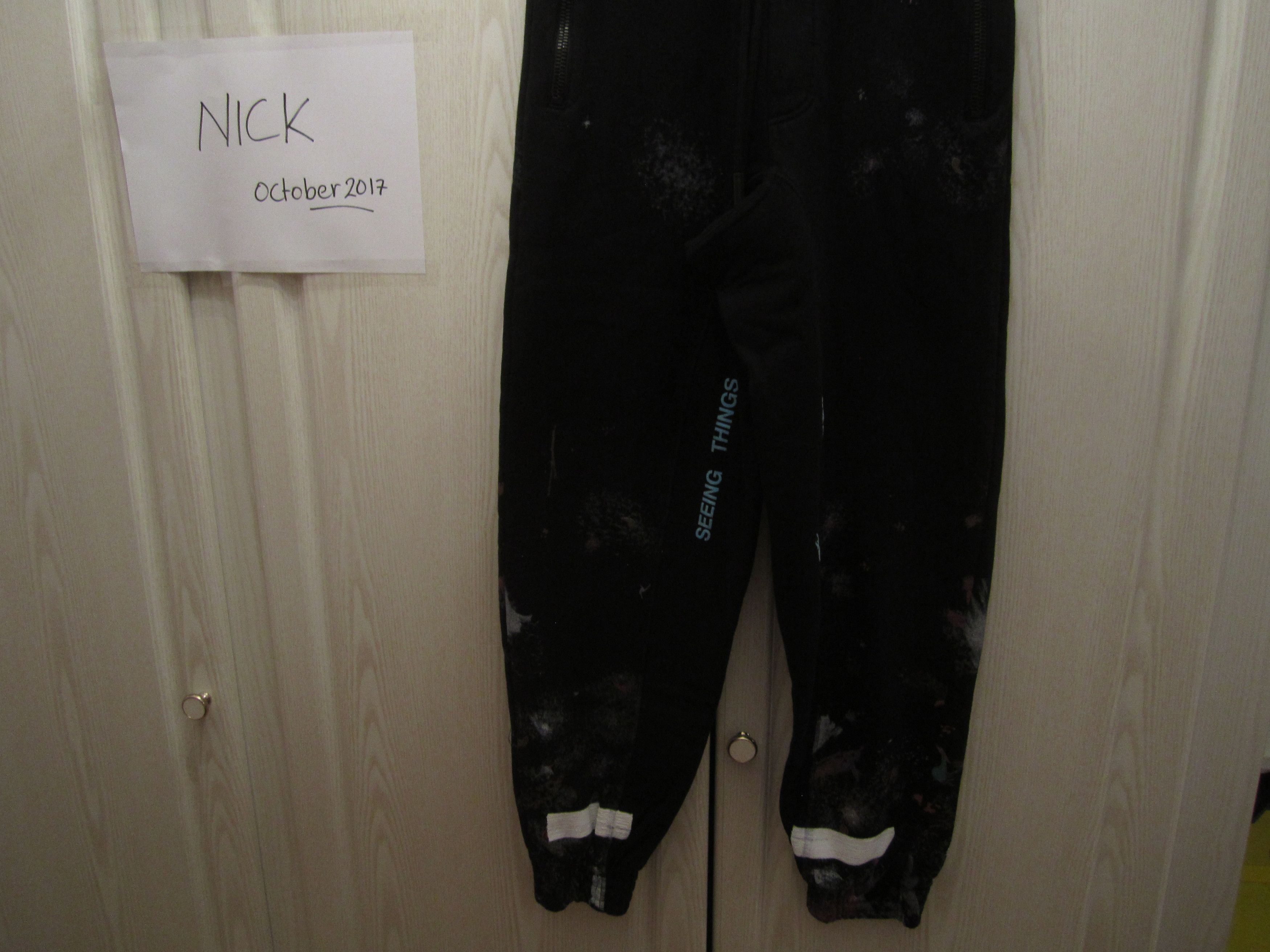 Off-White Off White Galaxy Sweatpants New Small Size US 30 / EU 46 - 2 Preview