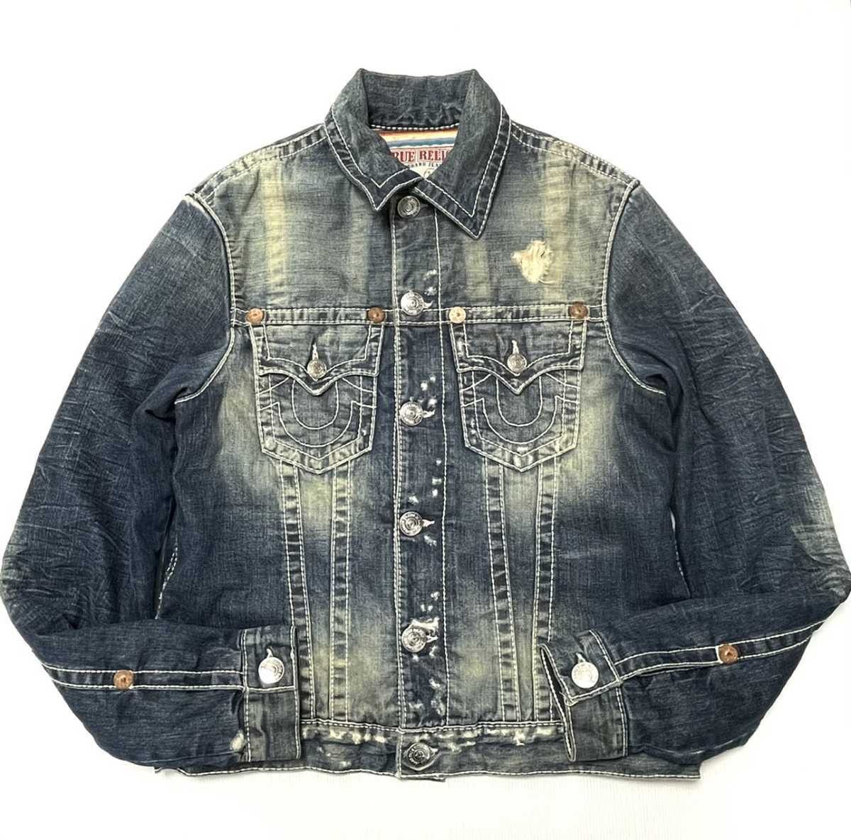 Good True Religion Jimmy Sarape Men's Jean Jacket