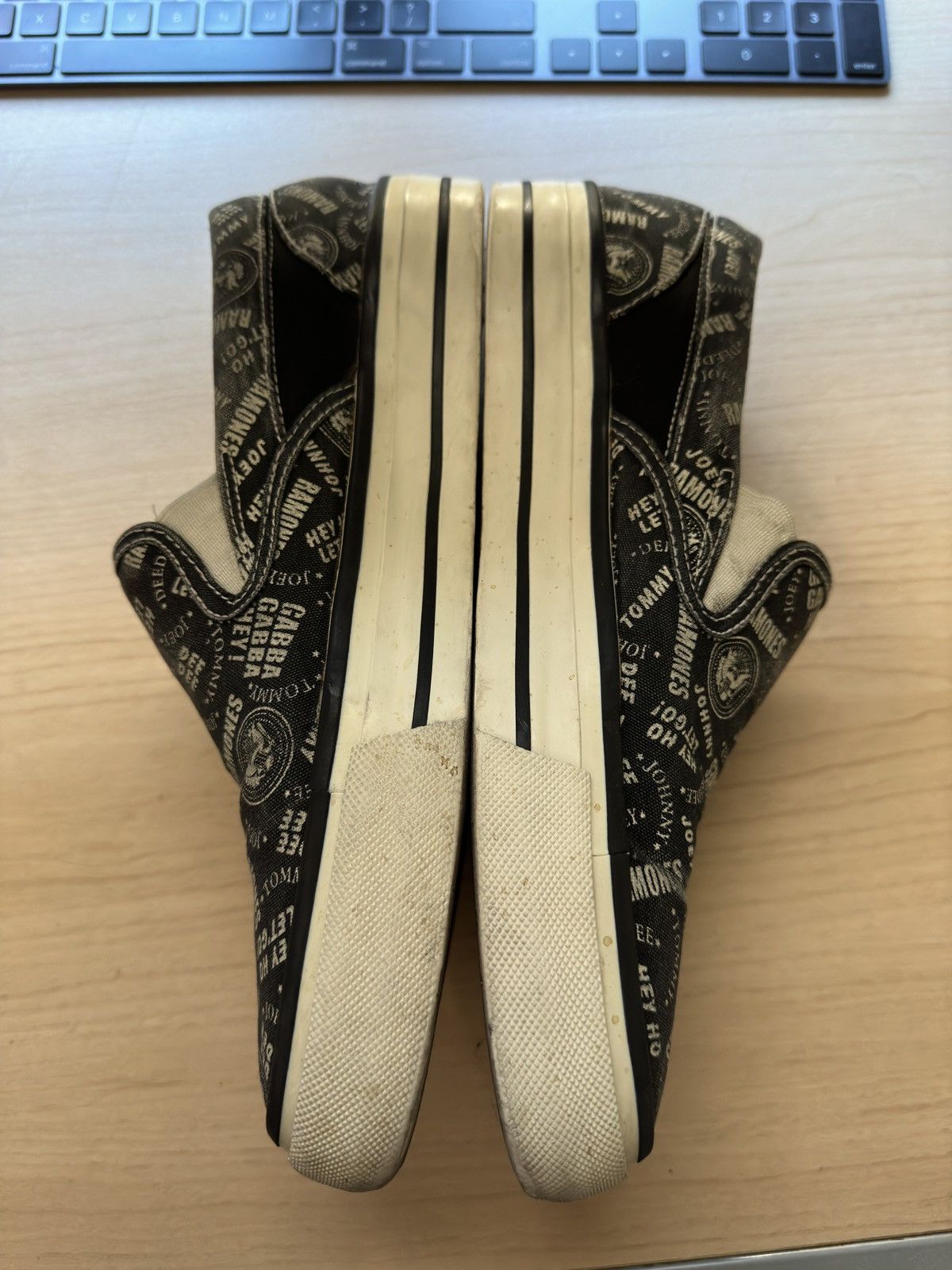 Hysteric Glamour Ramones Slip Ons