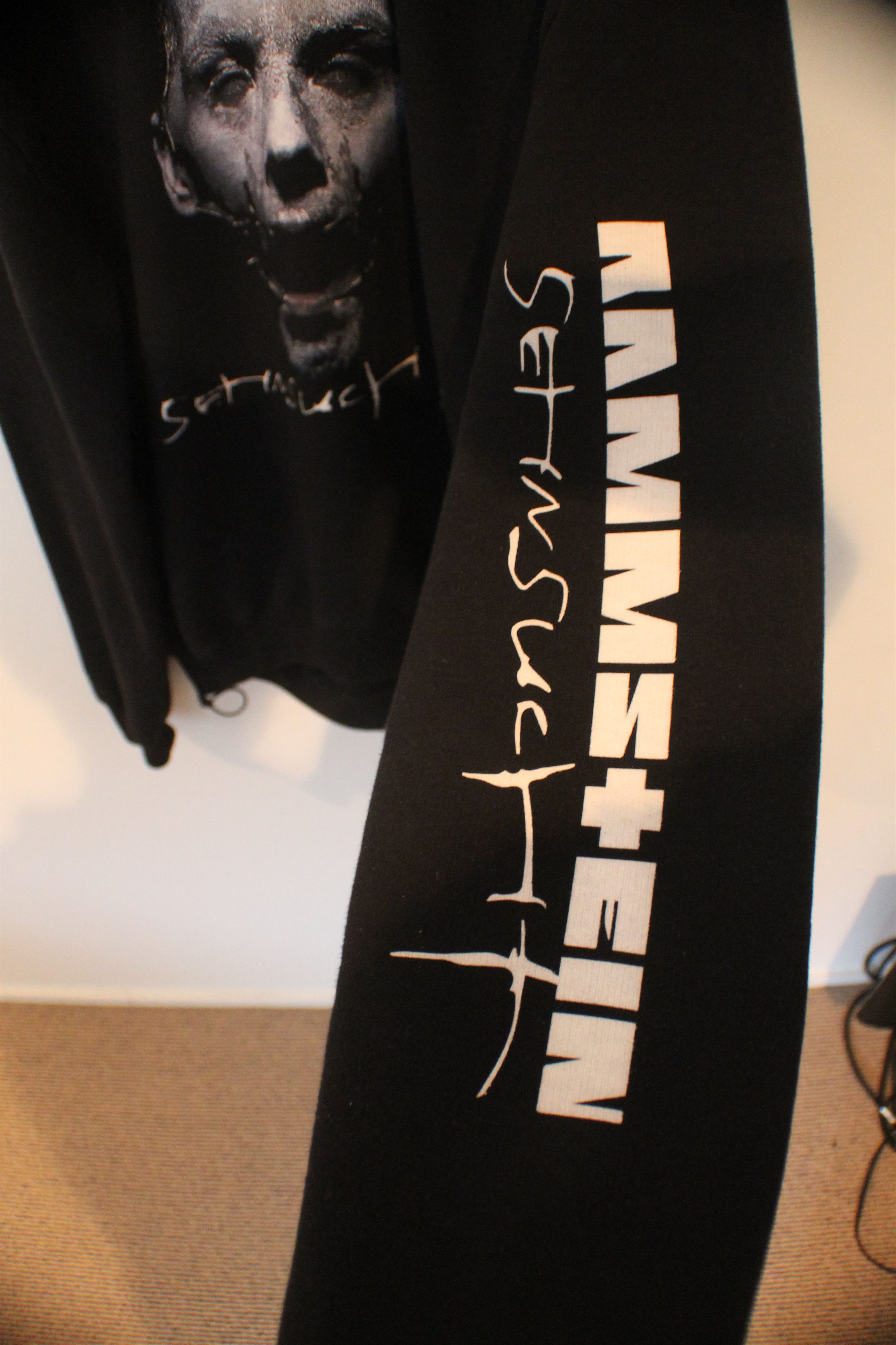 Vetements hotsell rammstein hoodie