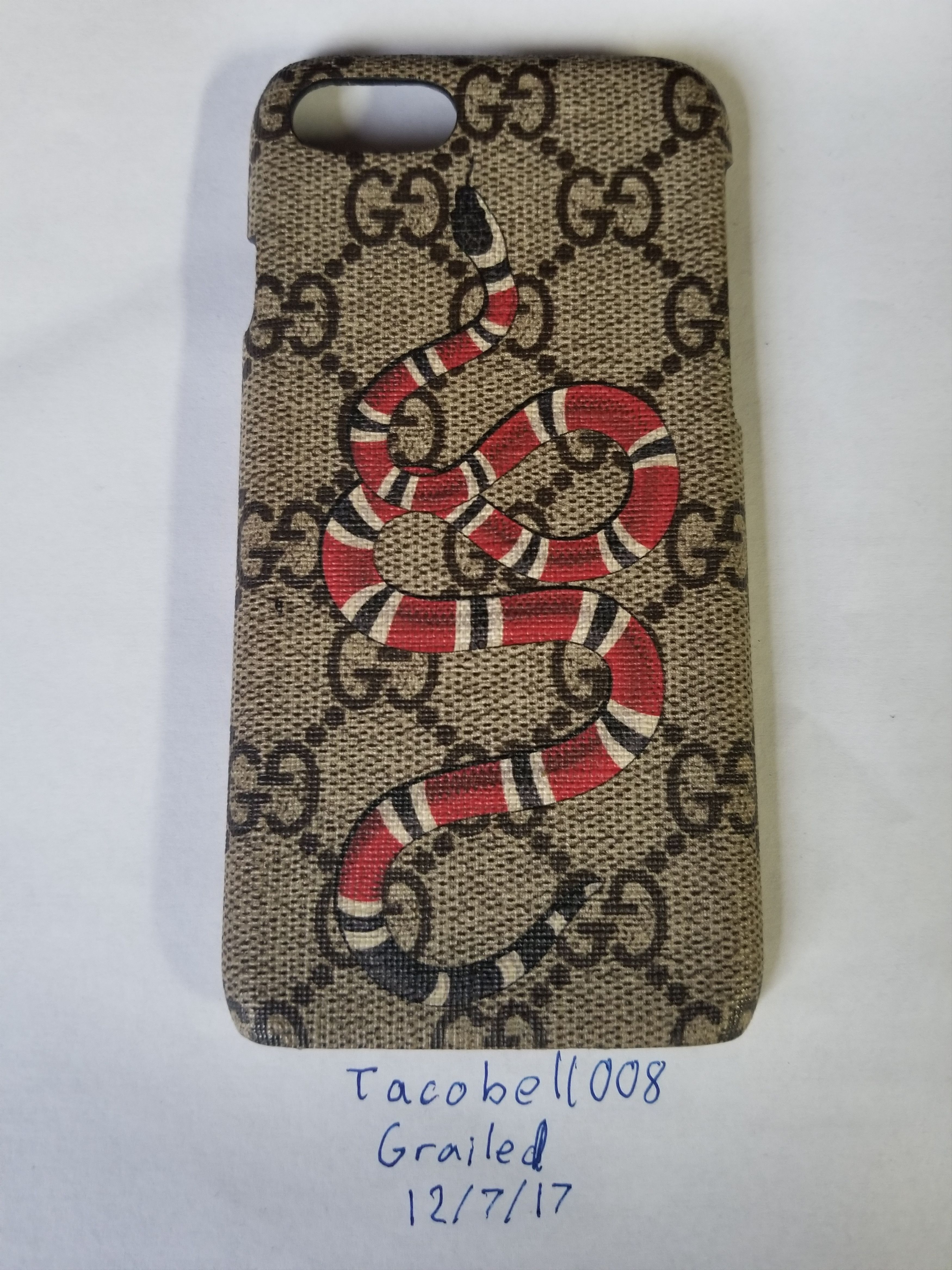 Gucci Gucci Snake iPhone 7 Case Size ONE SIZE - 1 Preview