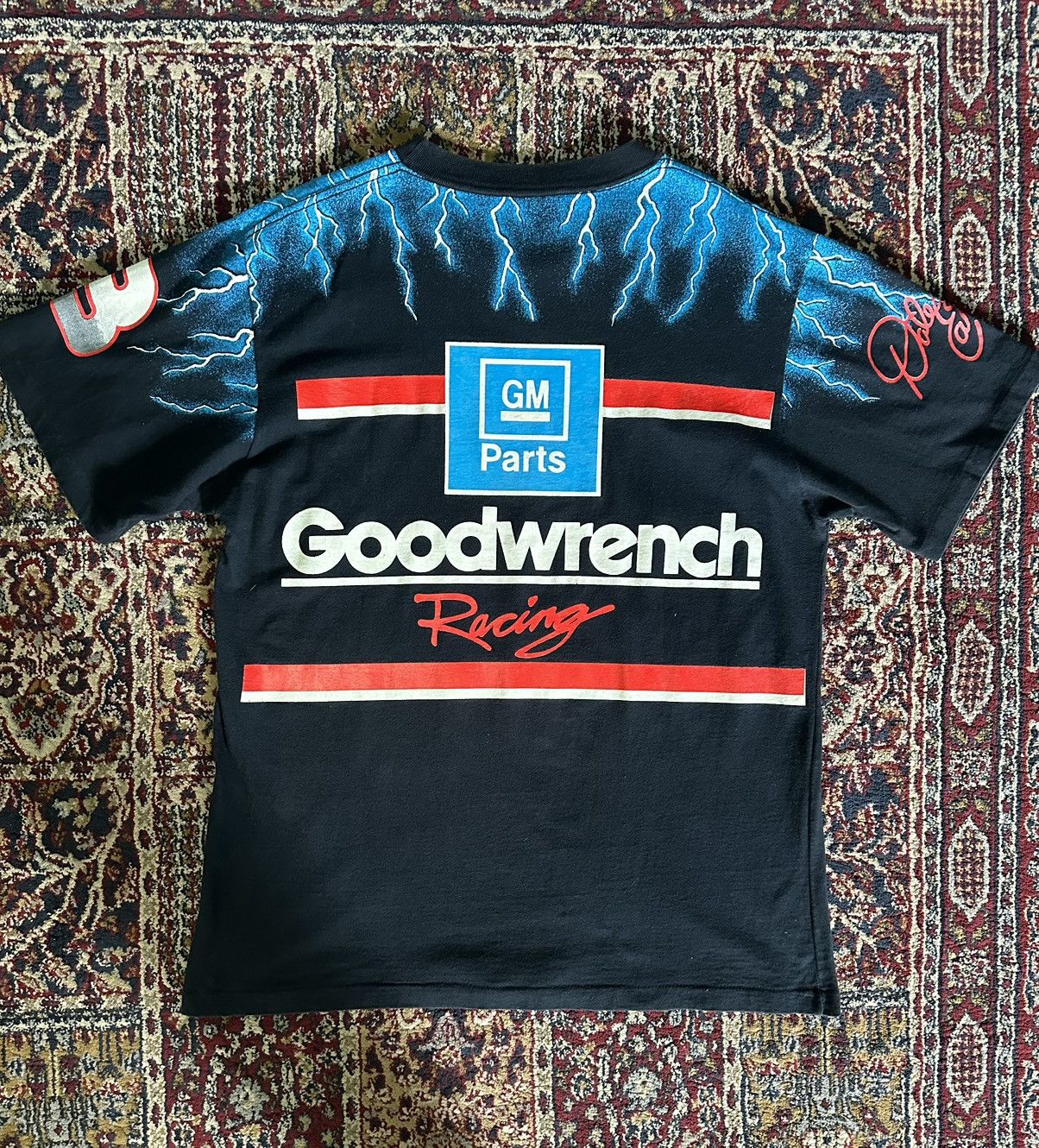 Vintage Dale Earnhardt black Knight shops tee