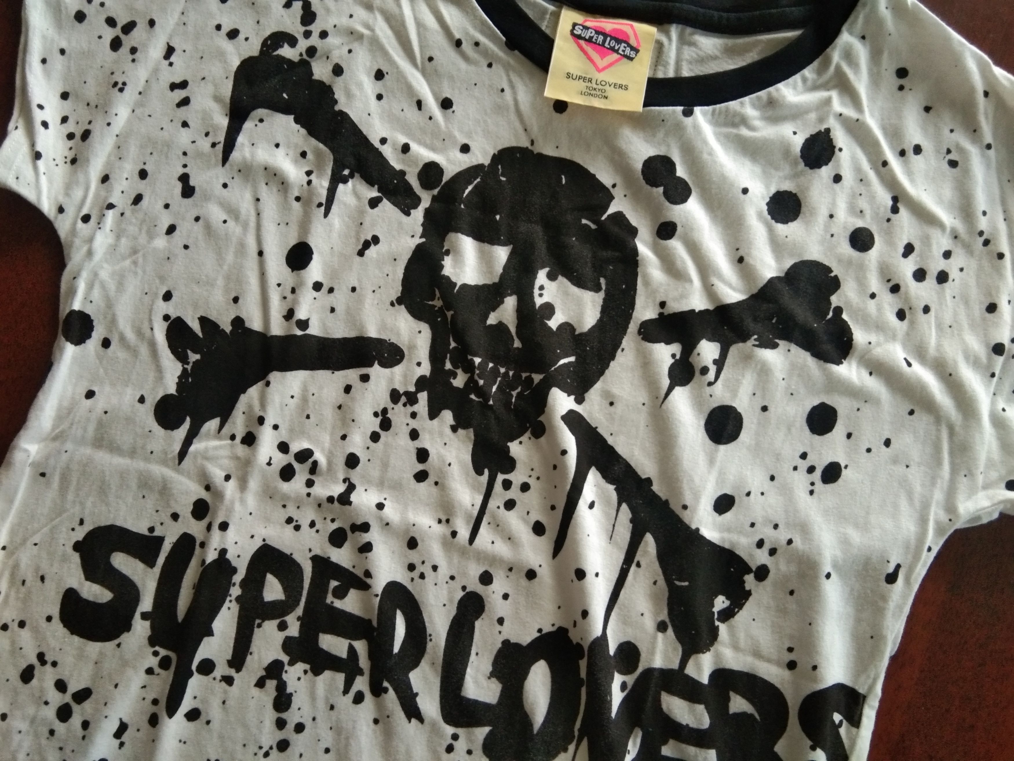 Japanese Brand Super Lovers Punk girl women tshirt AOP fullprint harajuku Size ONE SIZE - 1 Thumbnail