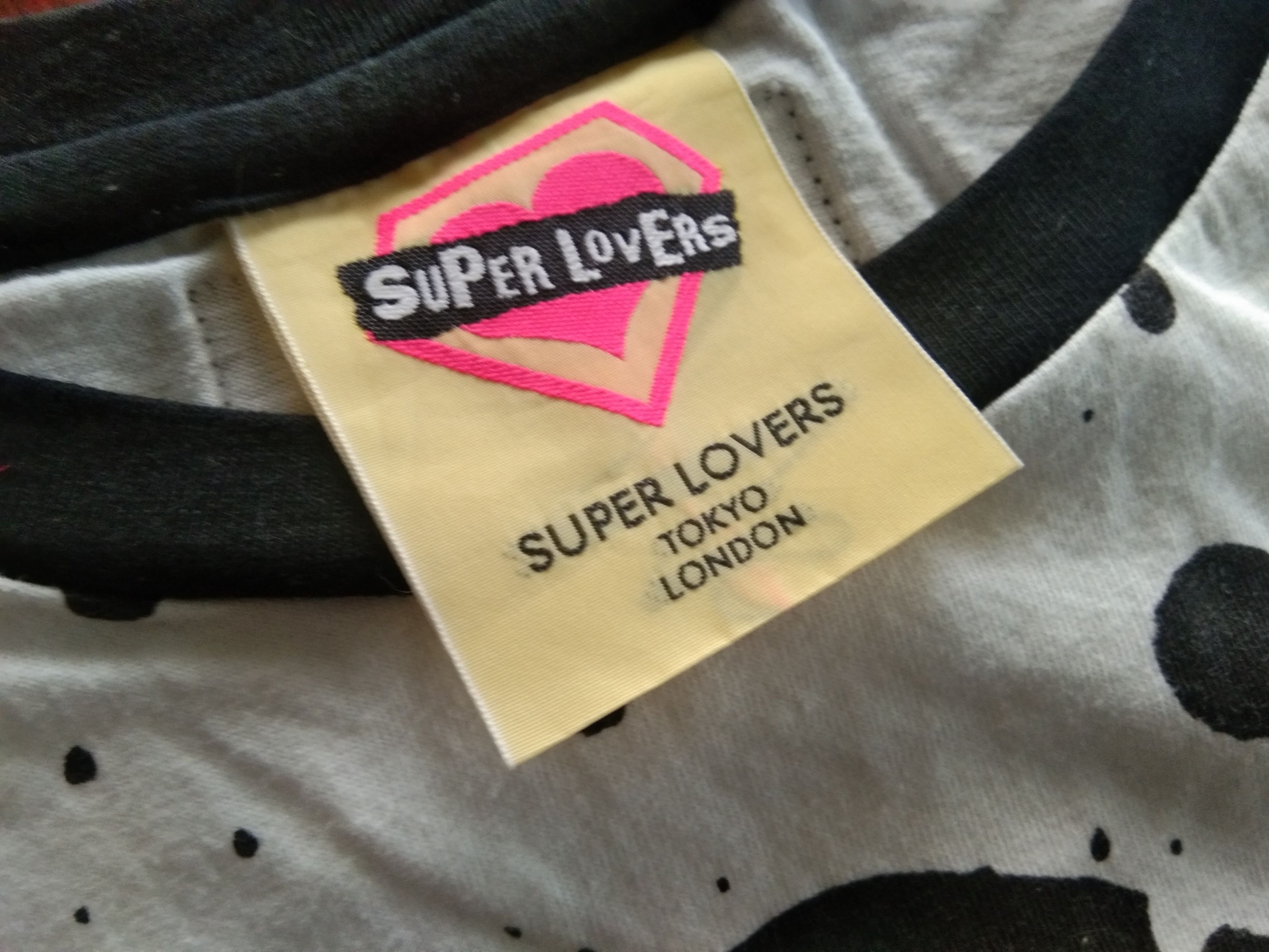 Japanese Brand Super Lovers Punk girl women tshirt AOP fullprint harajuku Size ONE SIZE - 4 Thumbnail