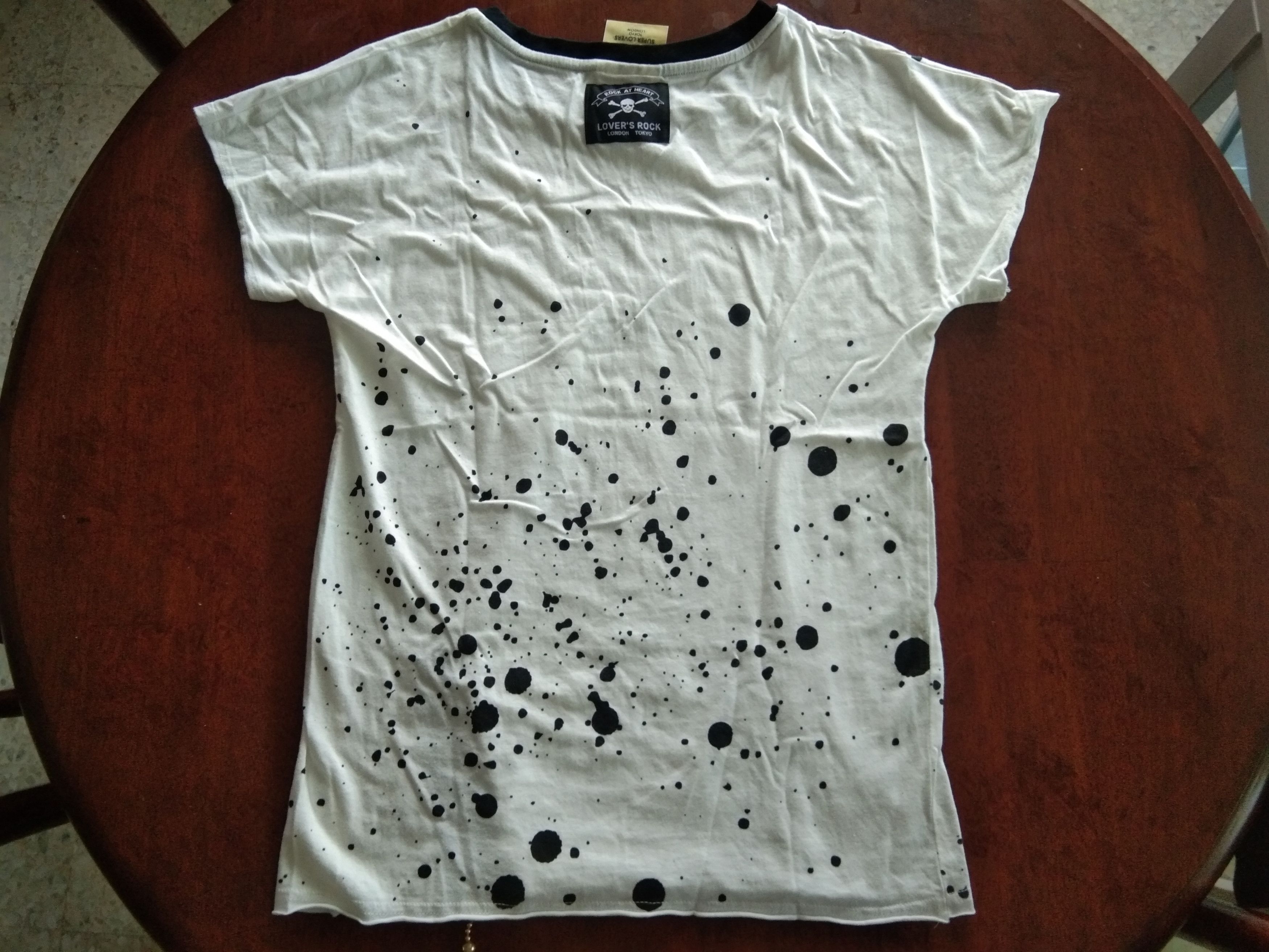 Japanese Brand Super Lovers Punk girl women tshirt AOP fullprint harajuku Size ONE SIZE - 3 Thumbnail