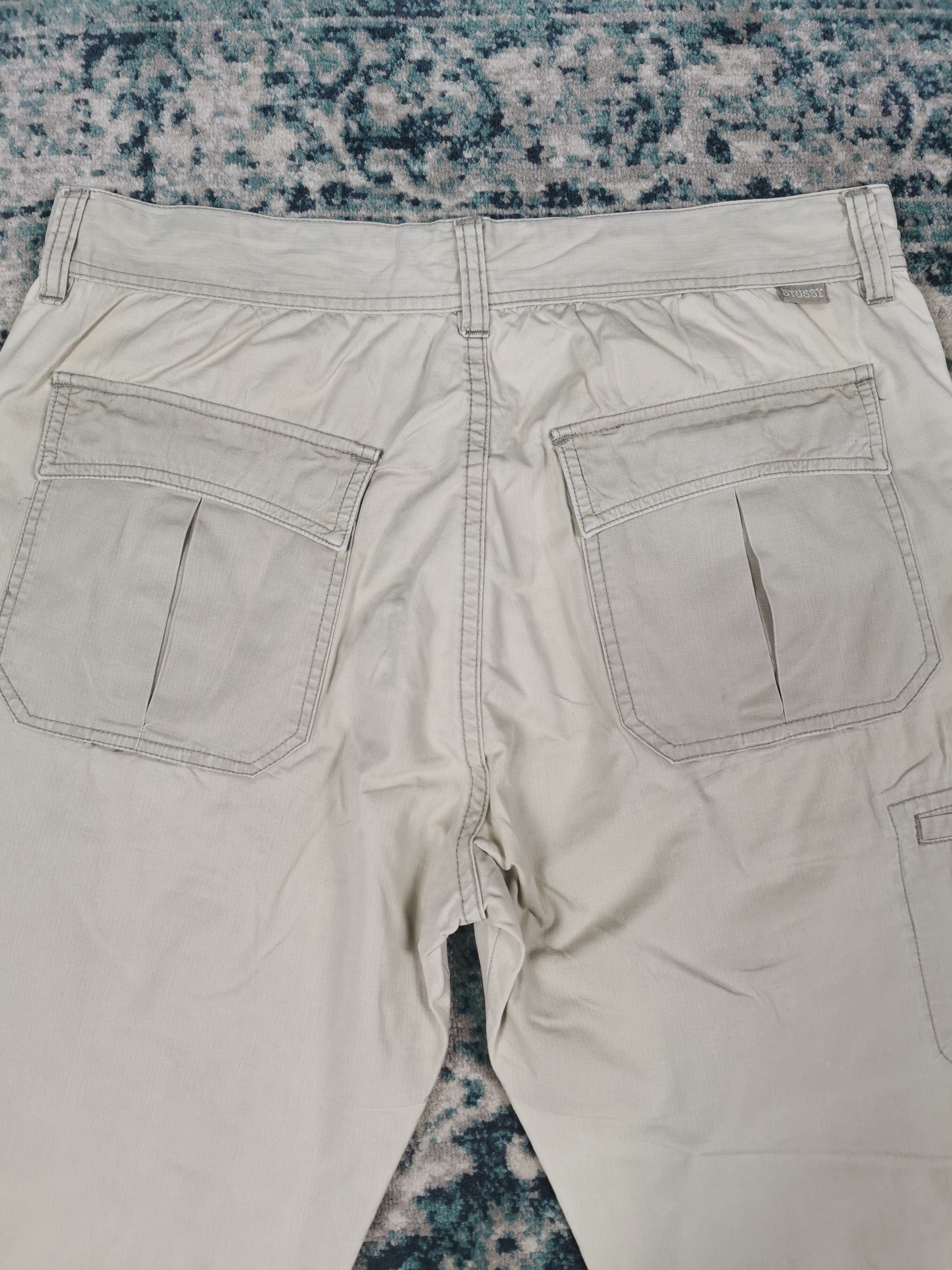 Menace × Stussy Vintage Stussy Sun Faded Barker Pants Skate Pants Size US 32 / EU 48 - 4 Thumbnail