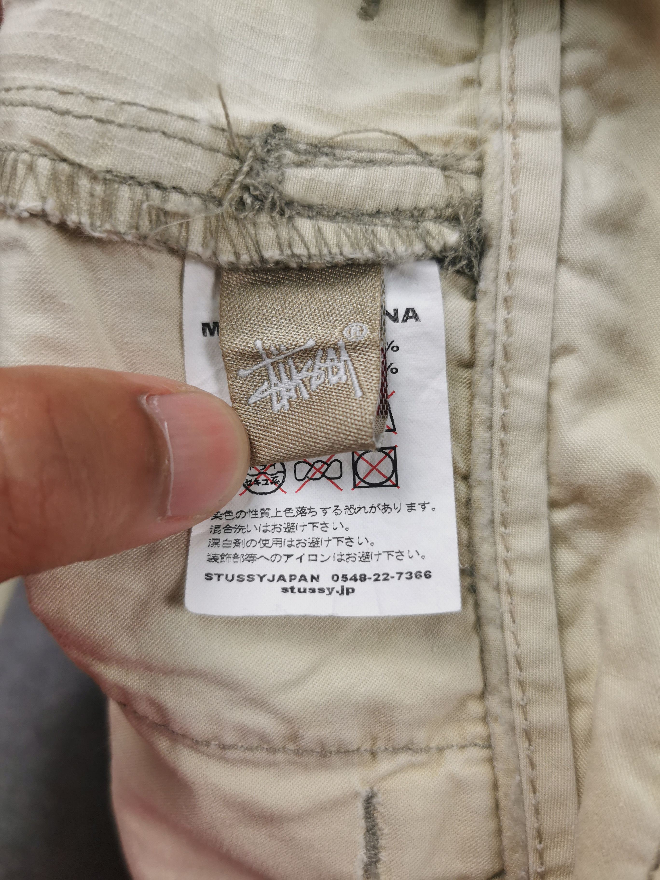 Menace × Stussy Vintage Stussy Sun Faded Barker Pants Skate Pants Size US 32 / EU 48 - 9 Thumbnail