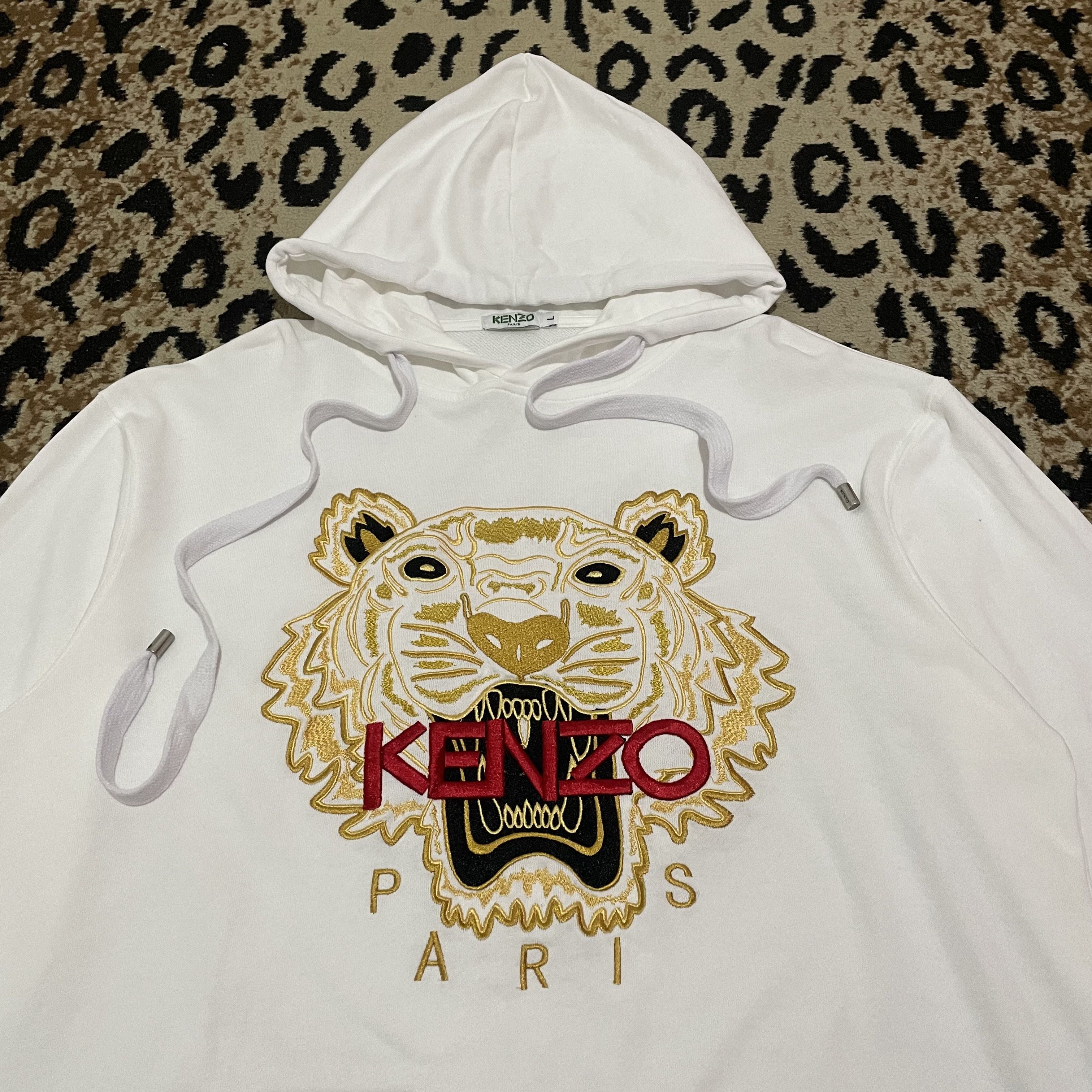 Kenzo Kenzo Tiger Hoodie Size US L / EU 52-54 / 3 - 2 Thumbnail