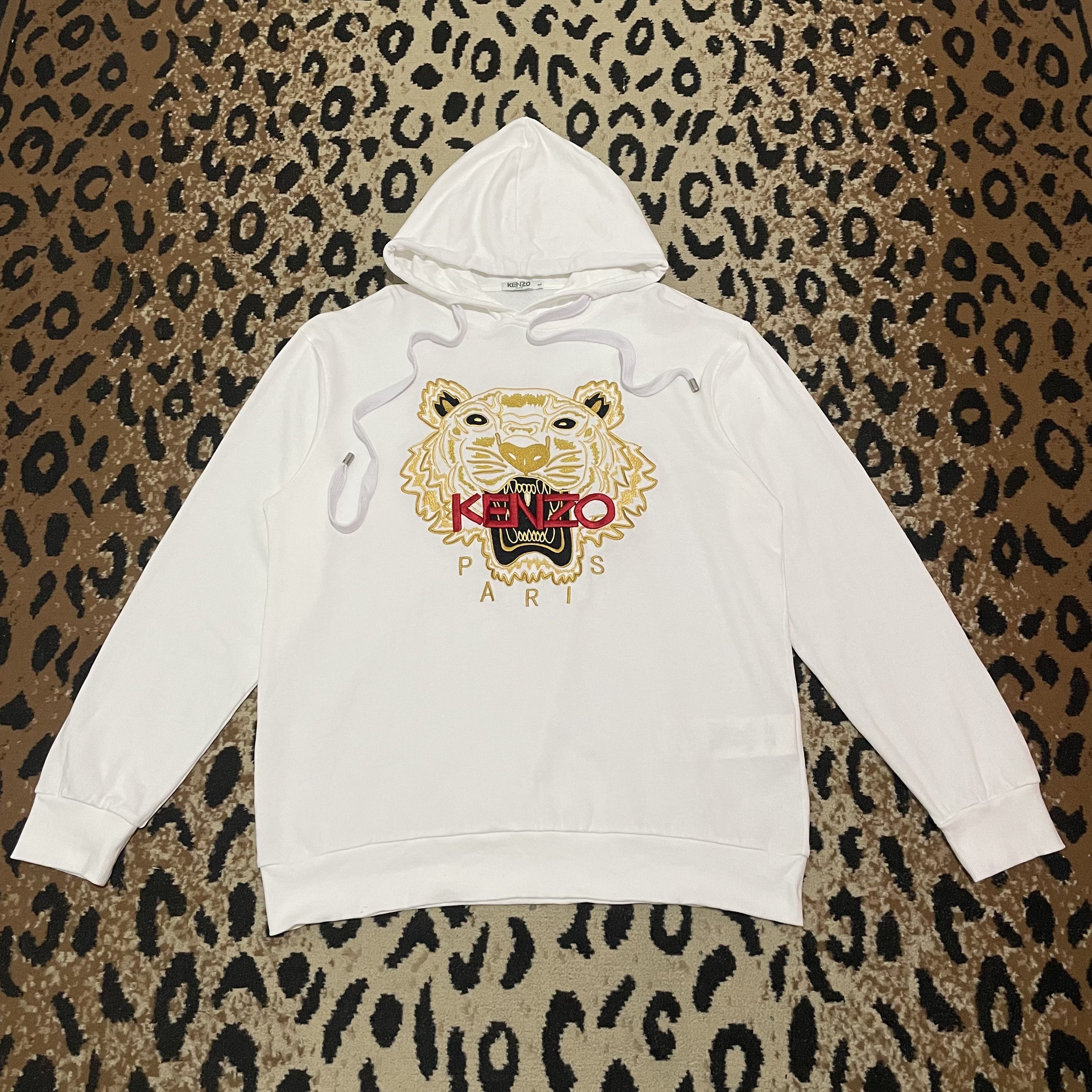 Kenzo Kenzo Tiger Hoodie Size US L / EU 52-54 / 3 - 1 Thumbnail