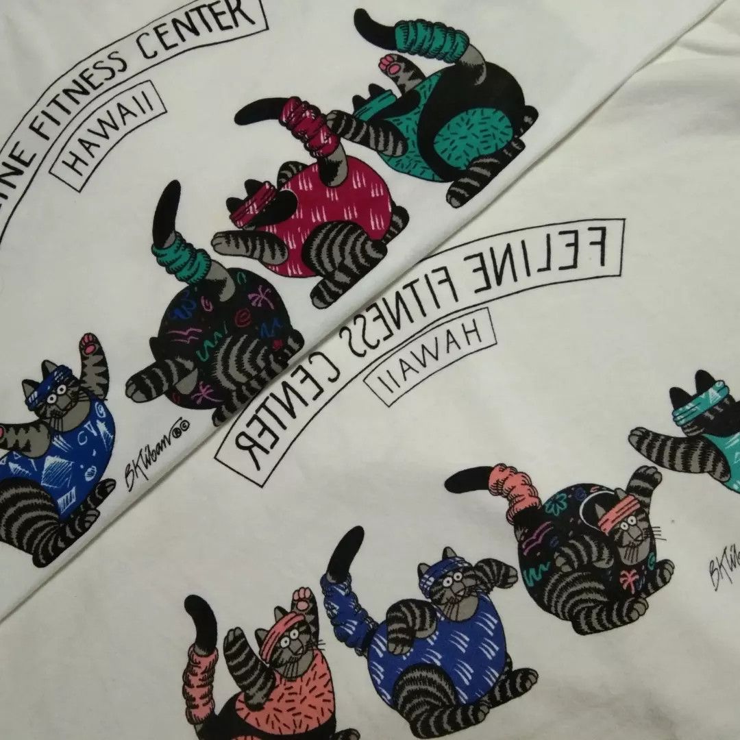 Other VTG 80s 90s Kliban Cats Tshirt & Sweatshirt Made in USA Size US M / EU 48-50 / 2 - 3 Thumbnail