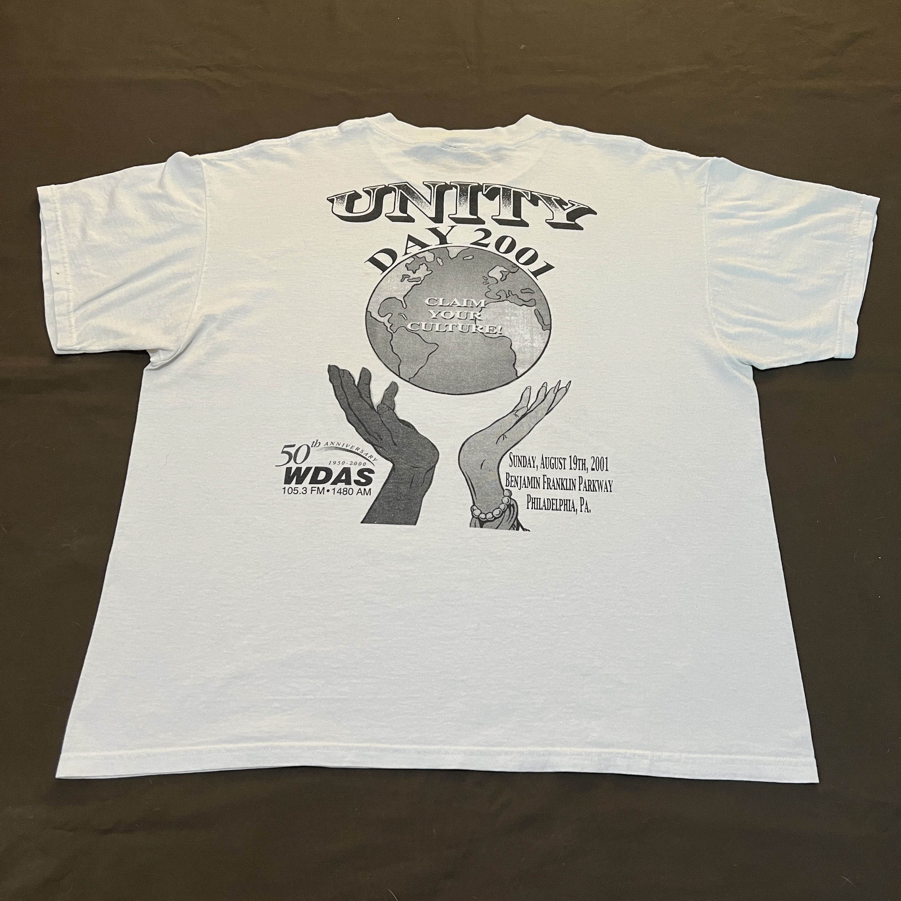 Rap Tees Vintage 2001 Teena Marie unit day Promo Tour Tee Shirt Size US XL / EU 56 / 4 - 8 Thumbnail