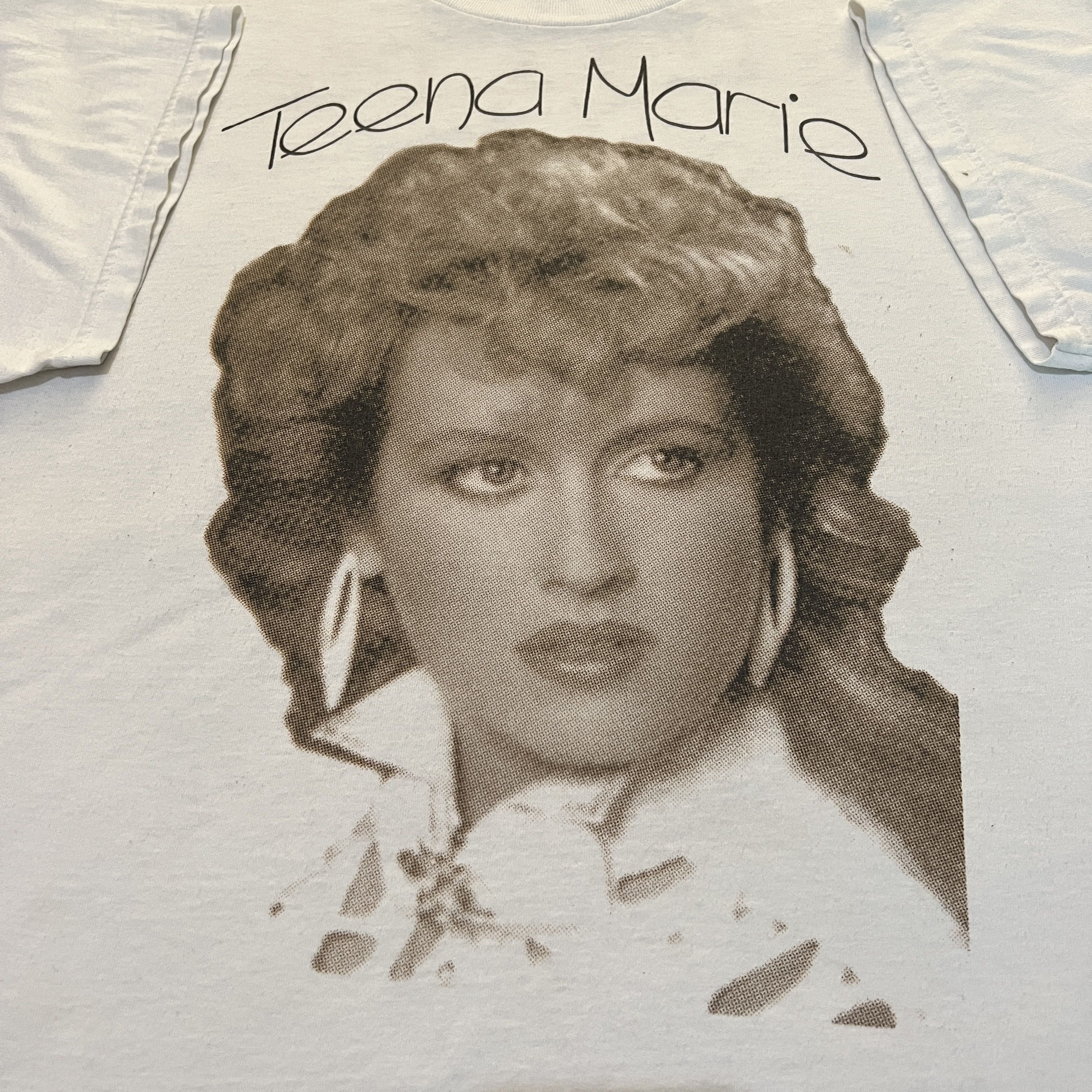 Rap Tees Vintage 2001 Teena Marie unit day Promo Tour Tee Shirt Size US XL / EU 56 / 4 - 2 Thumbnail