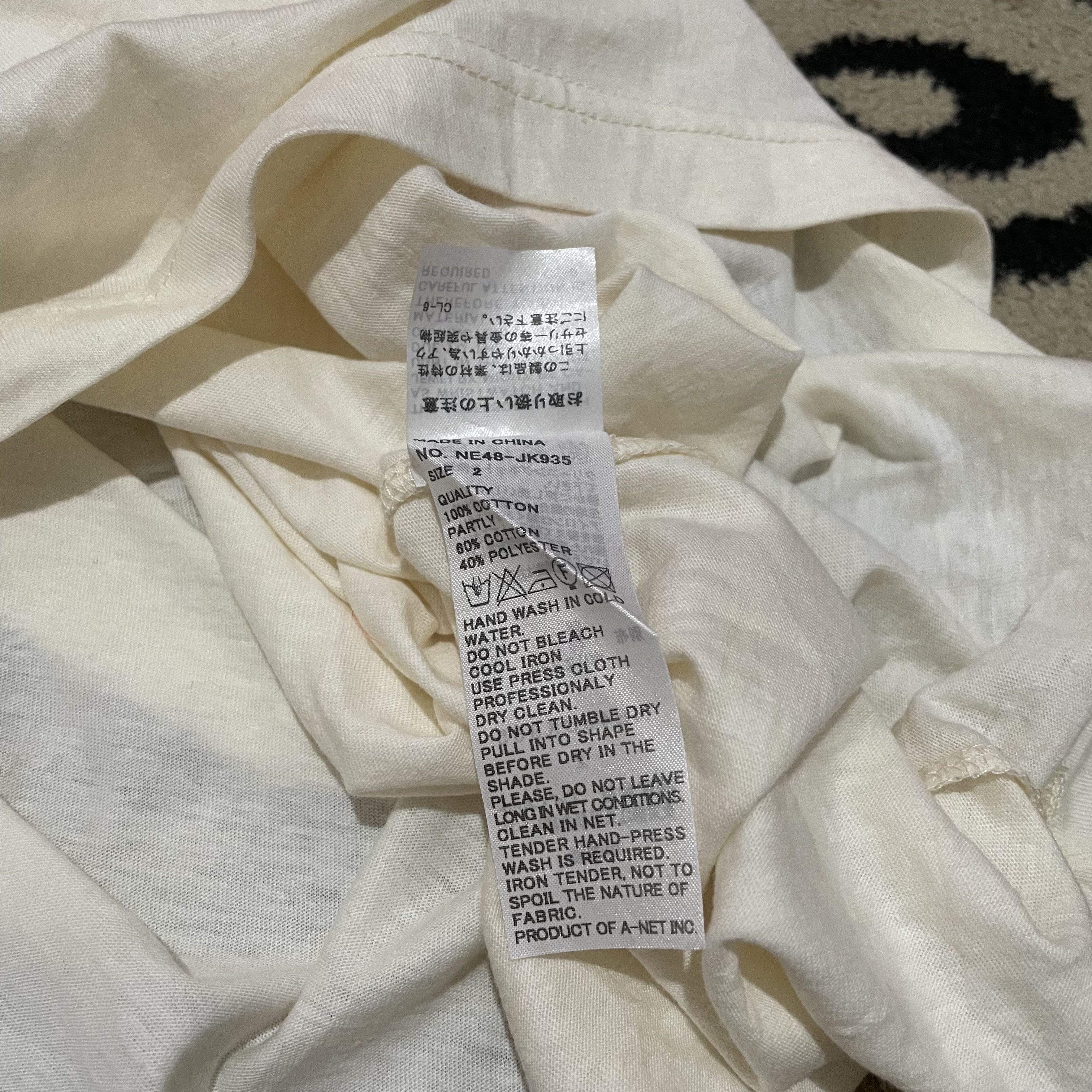 Issey Miyake Nenet by Issey Miyake Tee Size M / US 6-8 / IT 42-44 - 5 Thumbnail
