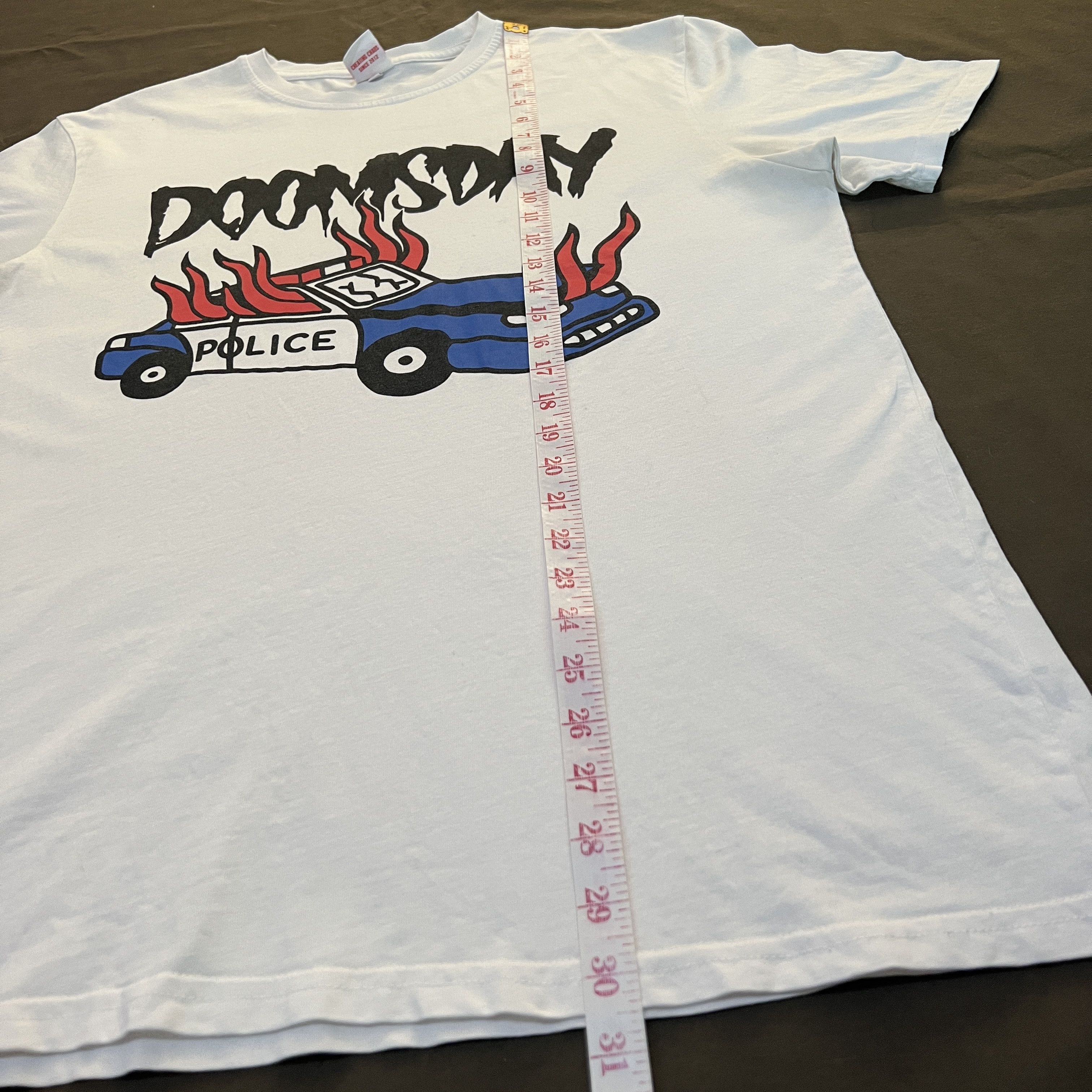 MF Doom Doomsday police 2012 Tee Size US XL / EU 56 / 4 - 10 Thumbnail