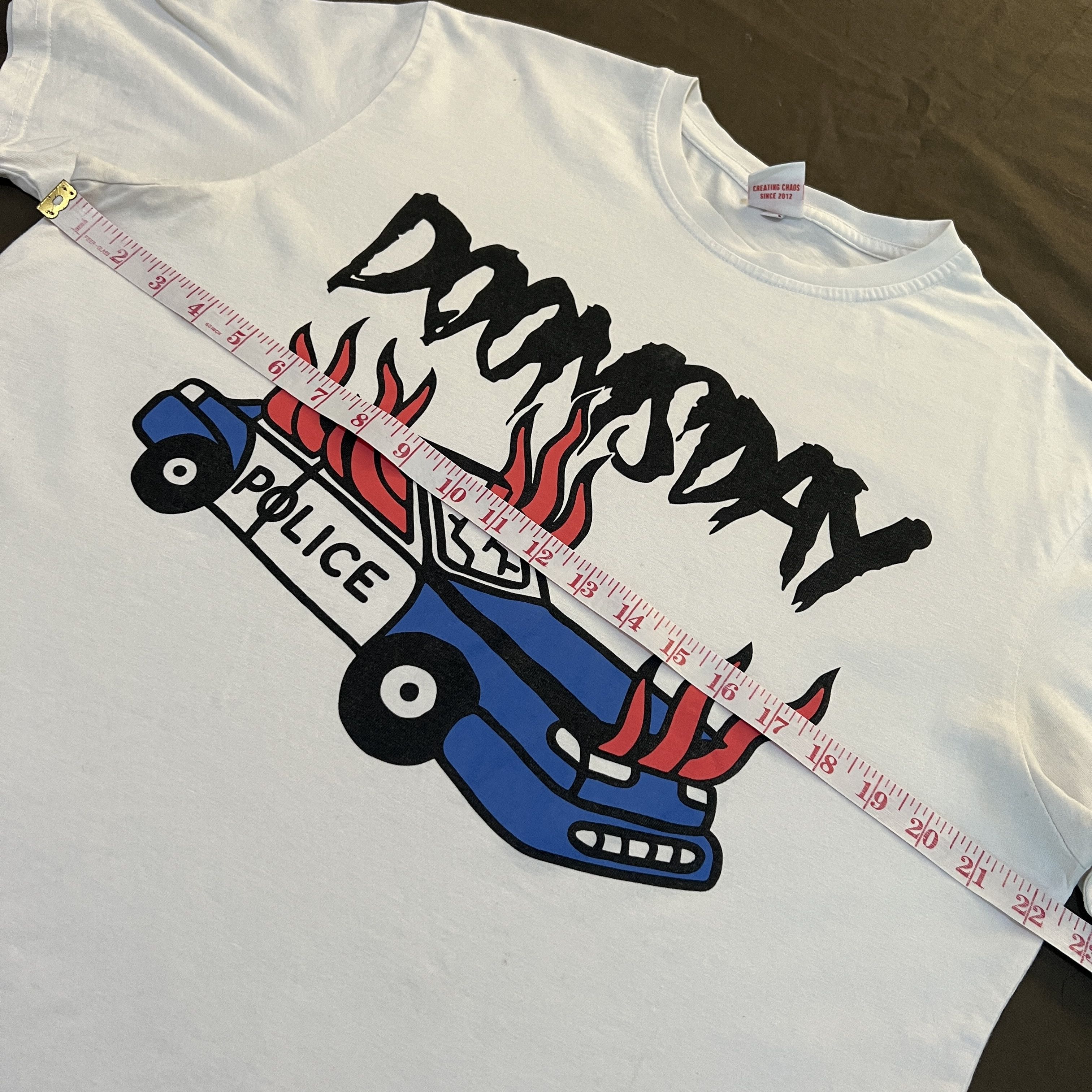 MF Doom Doomsday police 2012 Tee Size US XL / EU 56 / 4 - 9 Thumbnail
