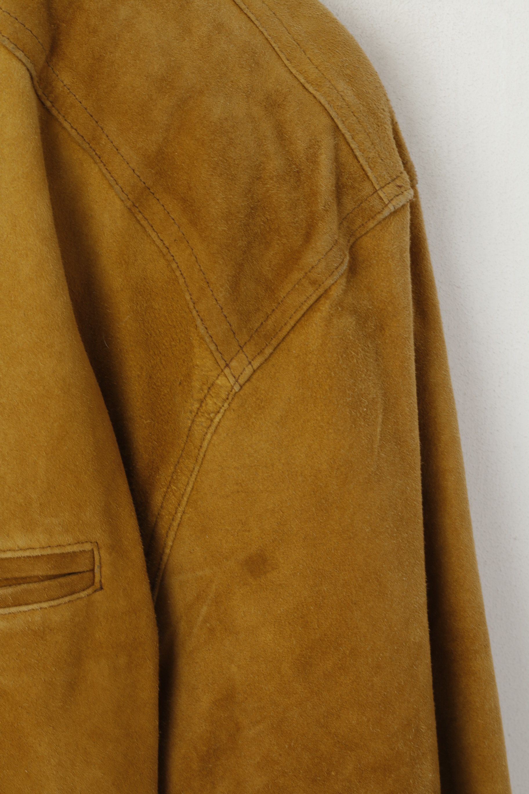 Vintage Ledermüller Solingen Women 40 Jacket Camel Leather 9250 Size M / US 6-8 / IT 42-44 - 6 Thumbnail