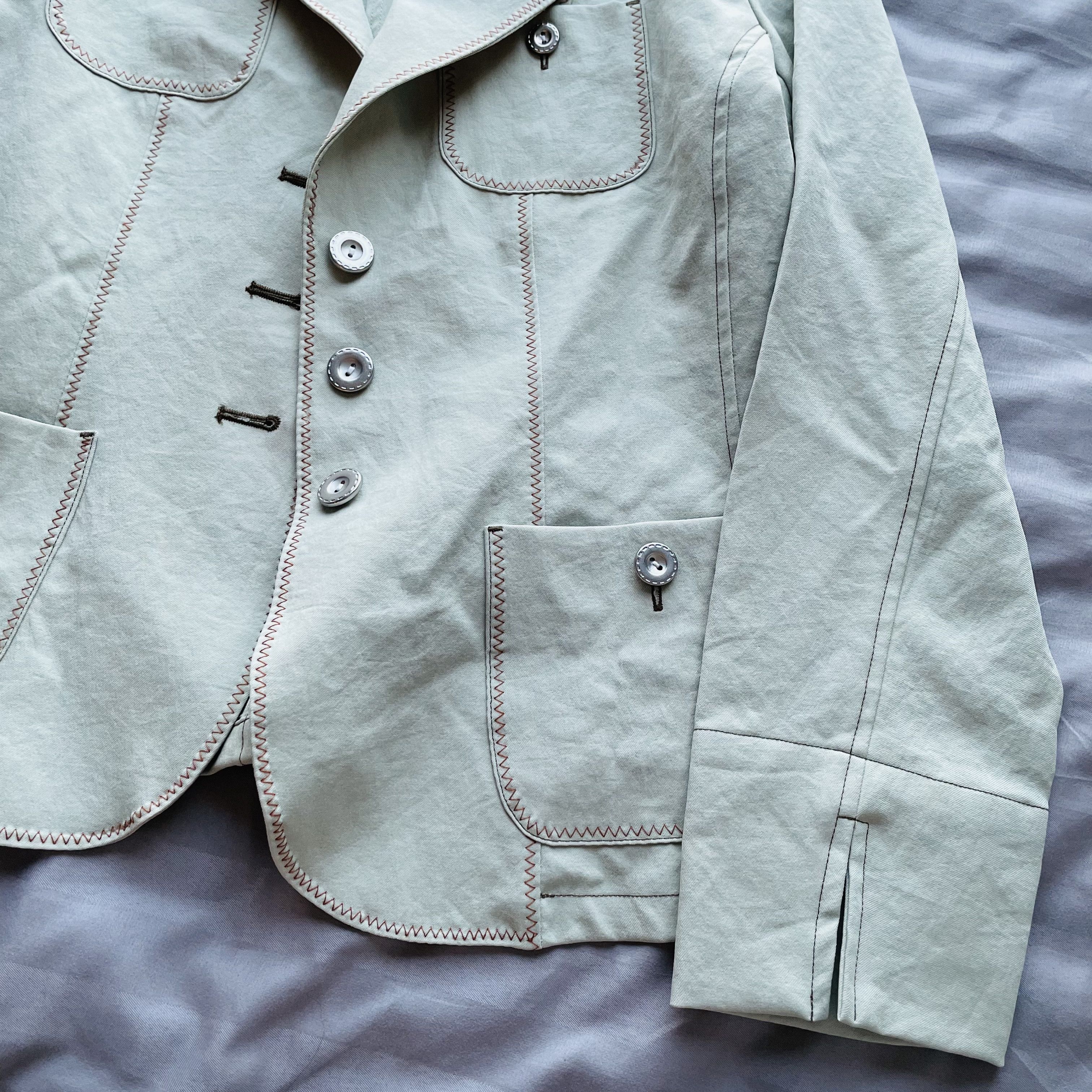 If Six Was Nine Japanese 4 Door Blazer Size M / US 6-8 / IT 42-44 - 2 Thumbnail