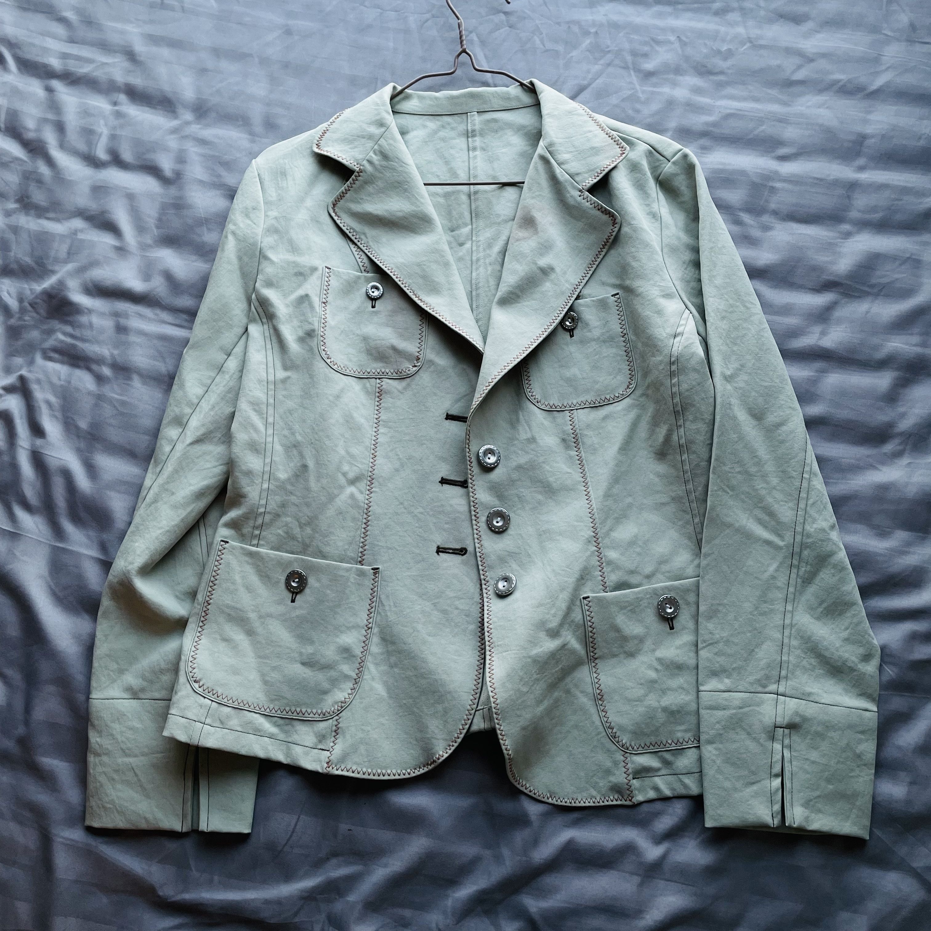If Six Was Nine Japanese 4 Door Blazer Size M / US 6-8 / IT 42-44 - 3 Thumbnail
