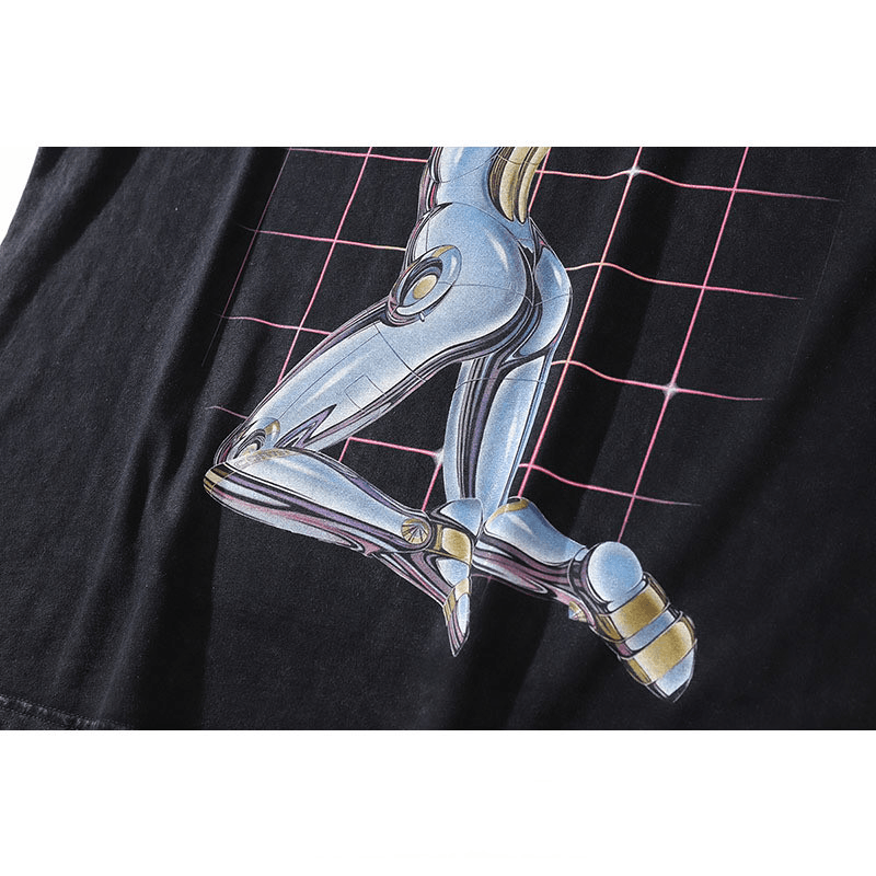 Other Vintage Style Graphic T Shirt Size US L / EU 52-54 / 3 - 3 Thumbnail