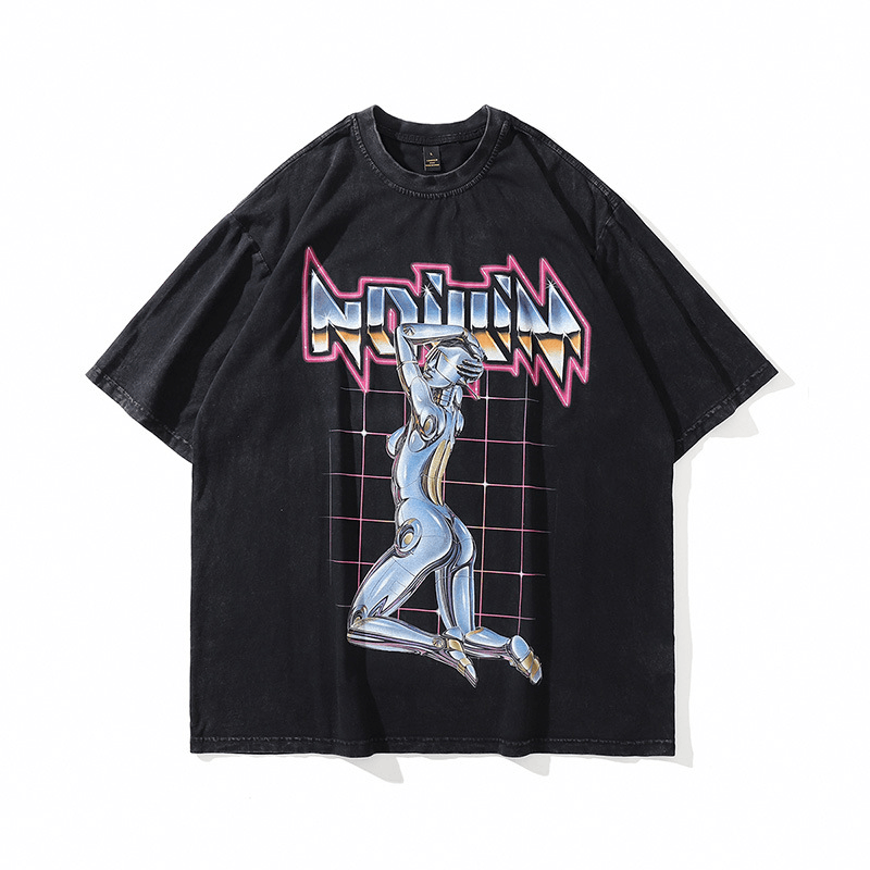 Other Vintage Style Graphic T Shirt Size US L / EU 52-54 / 3 - 1 Thumbnail
