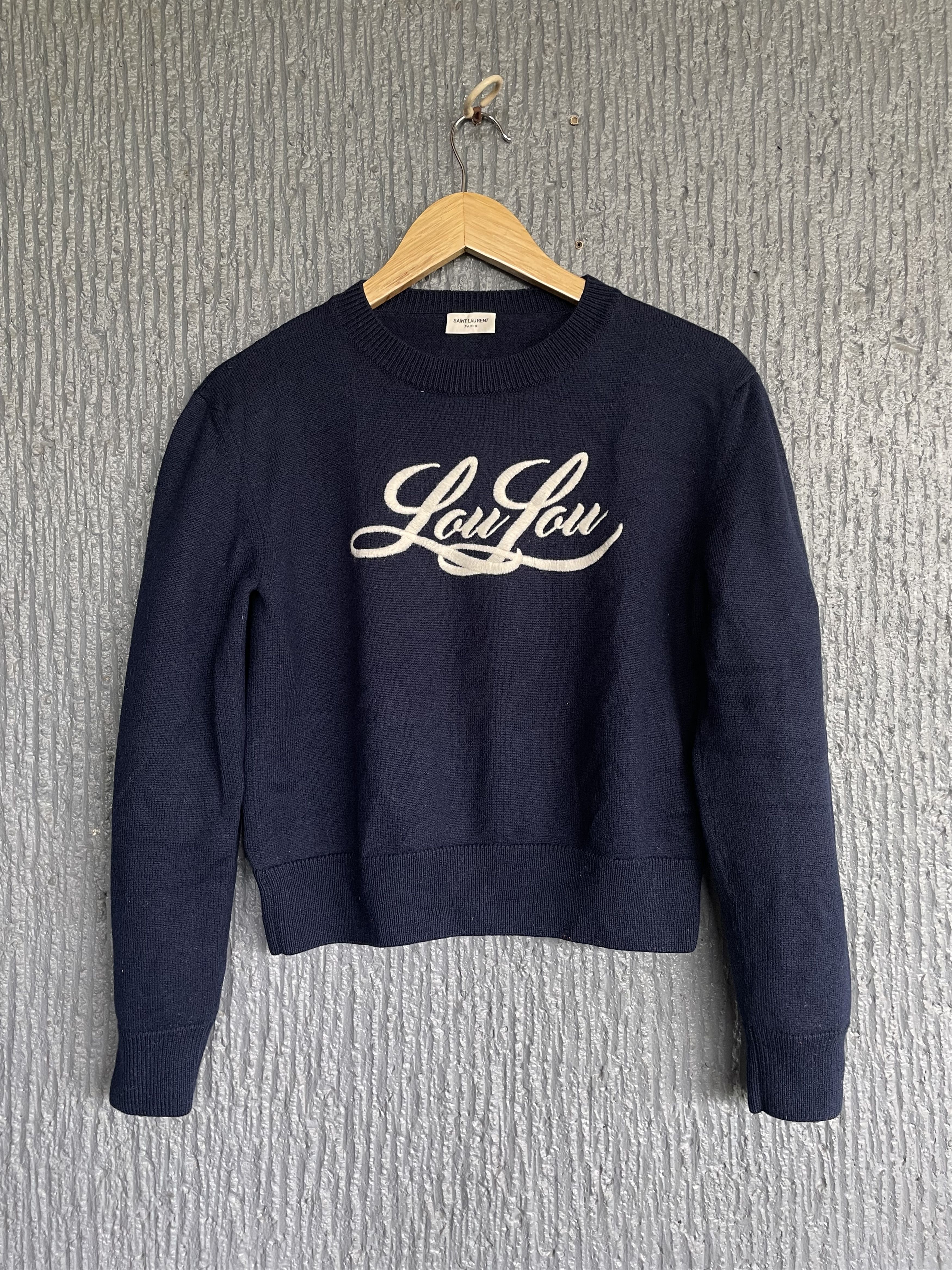 Saint Laurent Paris SAINT LAURENT LOU LOU SWEATER Size S / US 4 / IT 40 - 1 Thumbnail