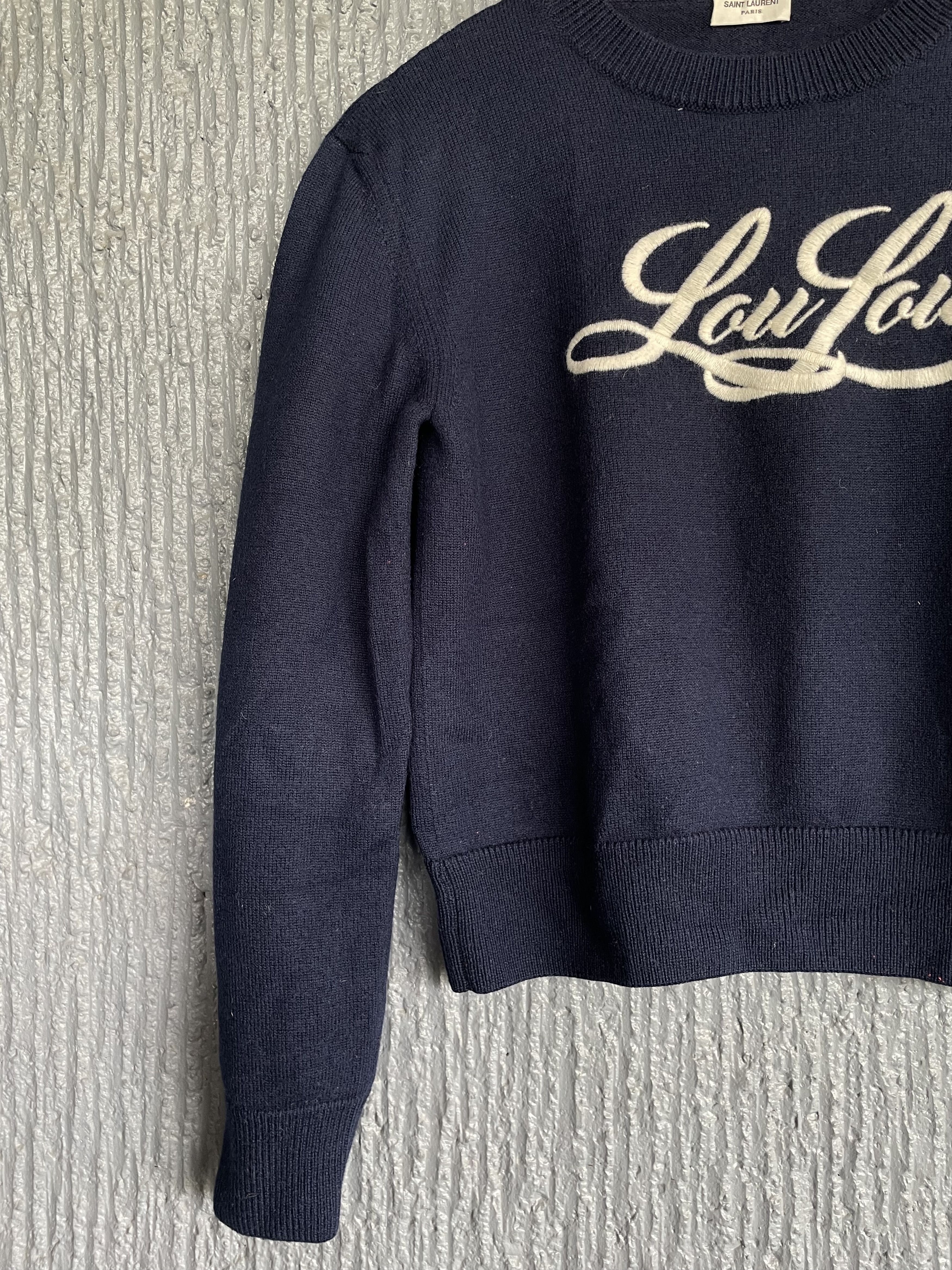 Saint Laurent Paris SAINT LAURENT LOU LOU SWEATER Size S / US 4 / IT 40 - 4 Thumbnail
