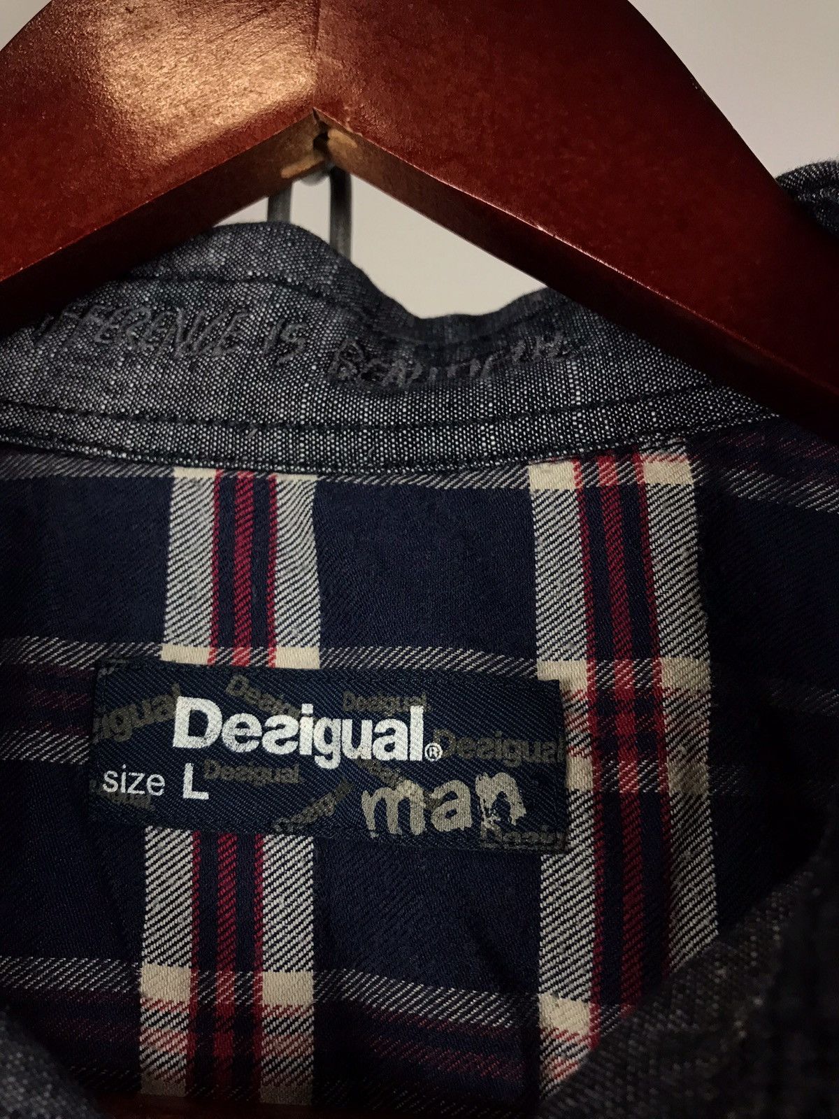 Desigual Desigual luxury designer shirt Size US L / EU 52-54 / 3 - 3 Thumbnail