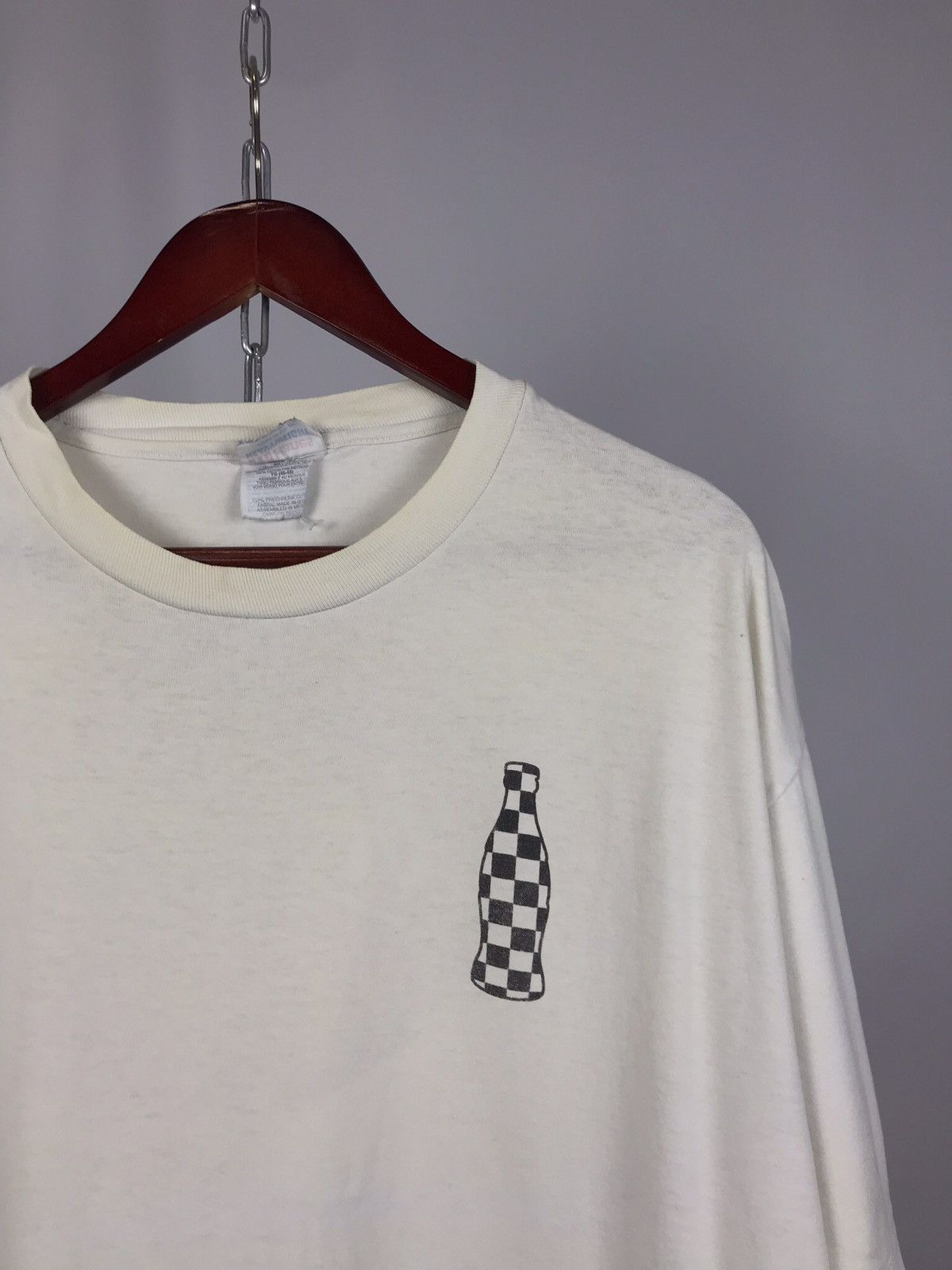 NASCAR Coca Cola x NASCAR vintage cult racing overprinted tee Size US XL / EU 56 / 4 - 3 Thumbnail
