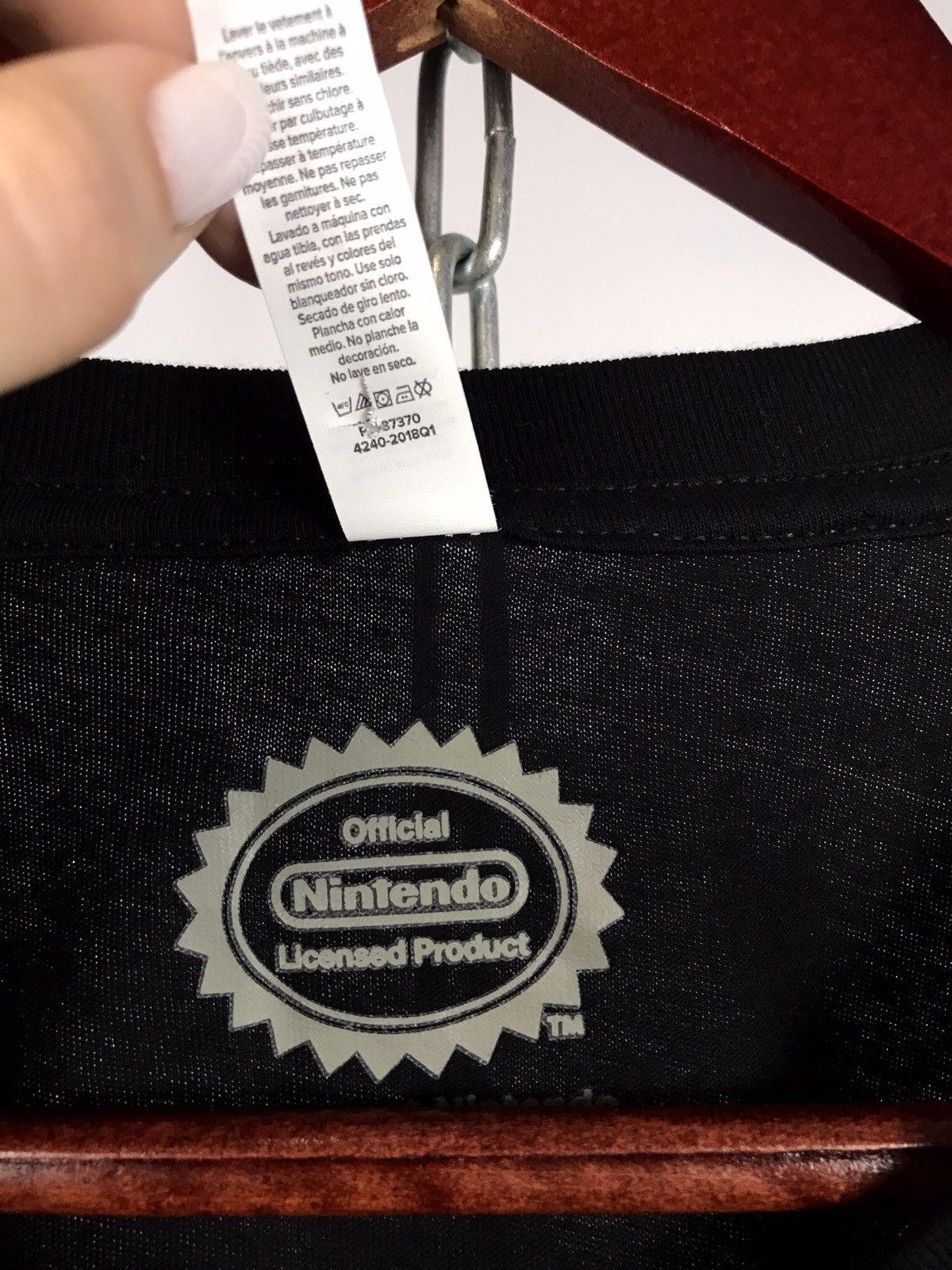 The Game Super Mario game Nintendo vintage tee Size US L / EU 52-54 / 3 - 4 Thumbnail