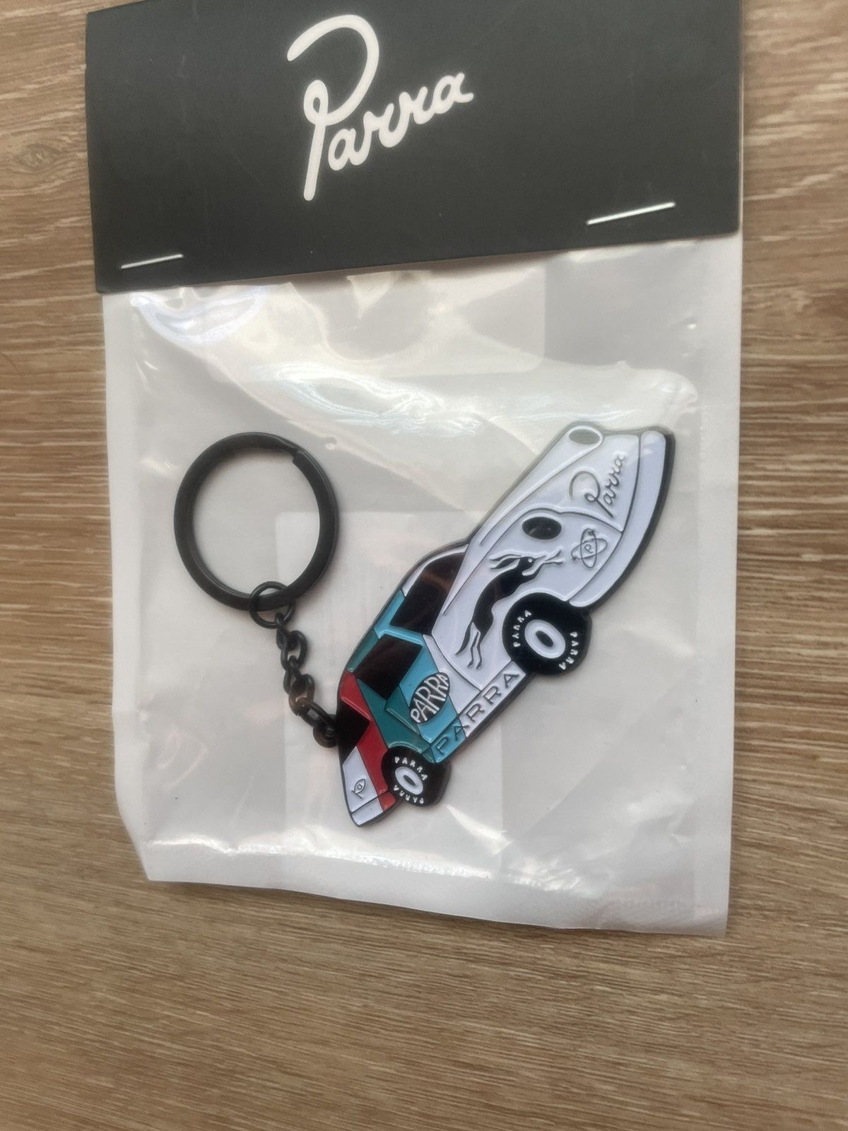 By Parra BY PARRA - PARRA RACING TEAM STAMPED METAL KEY CHAIN - MULTI Size ONE SIZE - 2 Thumbnail