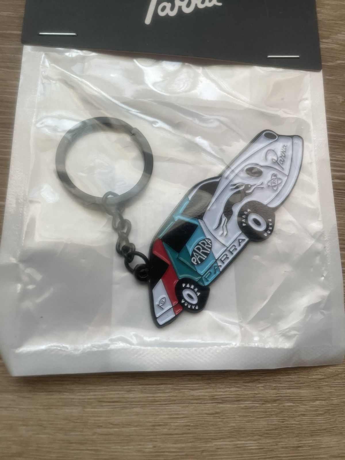 By Parra BY PARRA - PARRA RACING TEAM STAMPED METAL KEY CHAIN - MULTI Size ONE SIZE - 4 Thumbnail