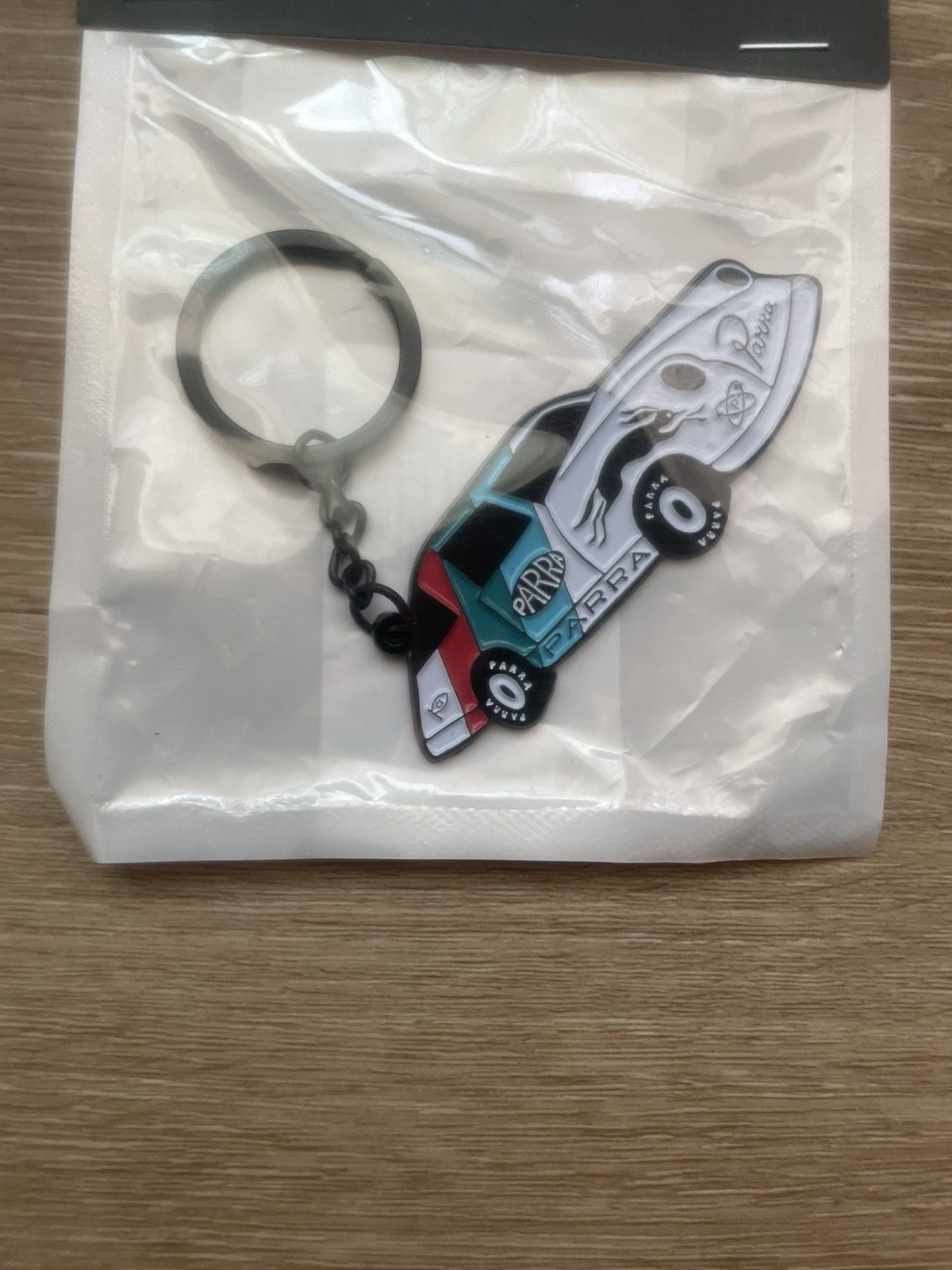 By Parra BY PARRA - PARRA RACING TEAM STAMPED METAL KEY CHAIN - MULTI Size ONE SIZE - 3 Thumbnail