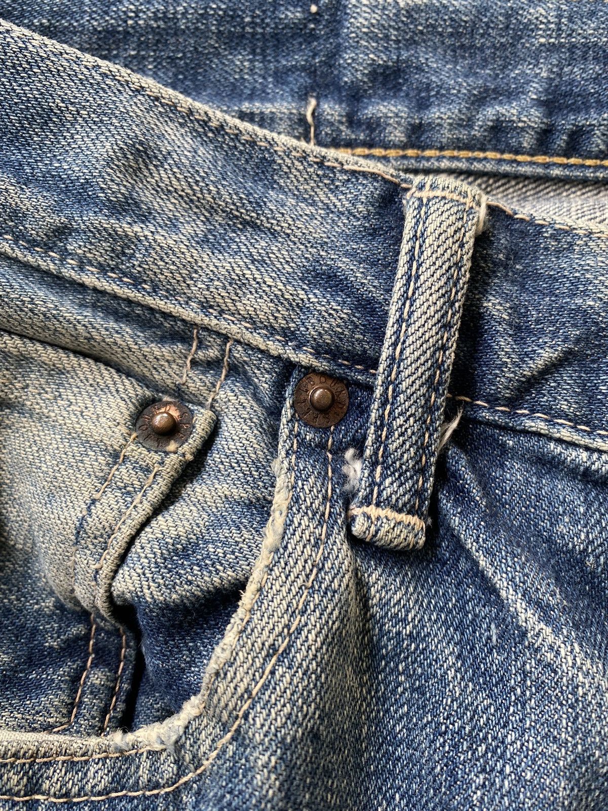 Japanese Brand Distressed Spellbound Jeans Size US 30 / EU 46 - 3 Thumbnail