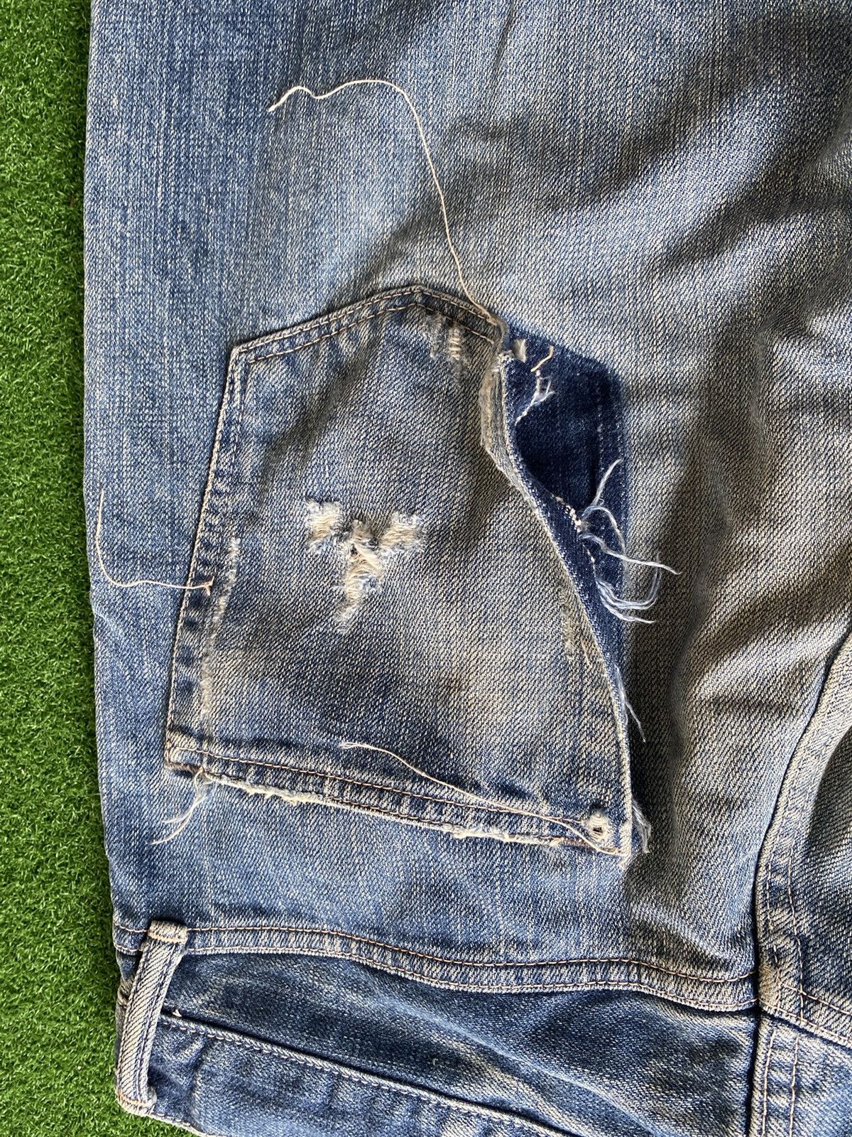 Japanese Brand Distressed Spellbound Jeans Size US 30 / EU 46 - 10 Thumbnail