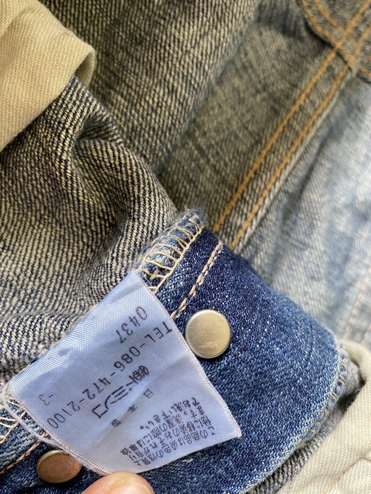 Japanese Brand Distressed Spellbound Jeans Size US 30 / EU 46 - 7 Thumbnail