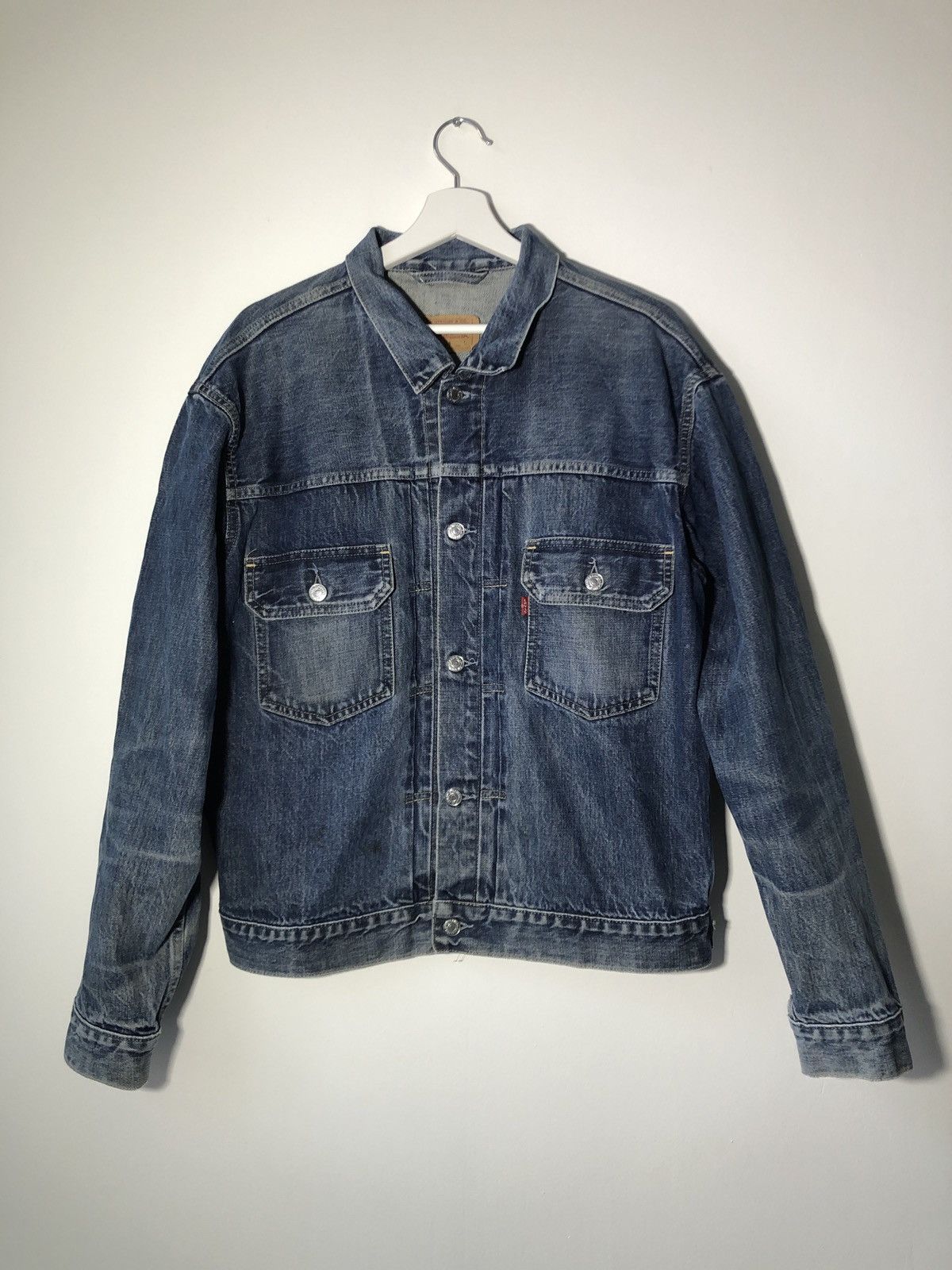 Vintage Vintage Levi's Type 2 Denim Jacket Made In Italy