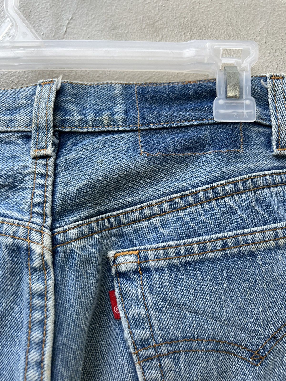 Levi's Vintage 80s Levi’s 501 Sun Faded Blue Denim Jeans Size US 30 / EU 46 - 20 Thumbnail
