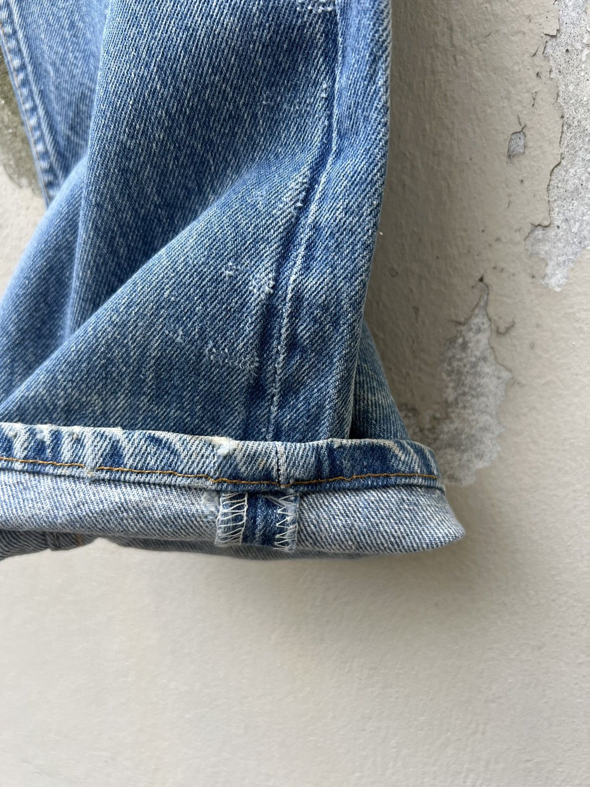 Levi's Vintage 80s Levi’s 501 Sun Faded Blue Denim Jeans Size US 30 / EU 46 - 15 Thumbnail