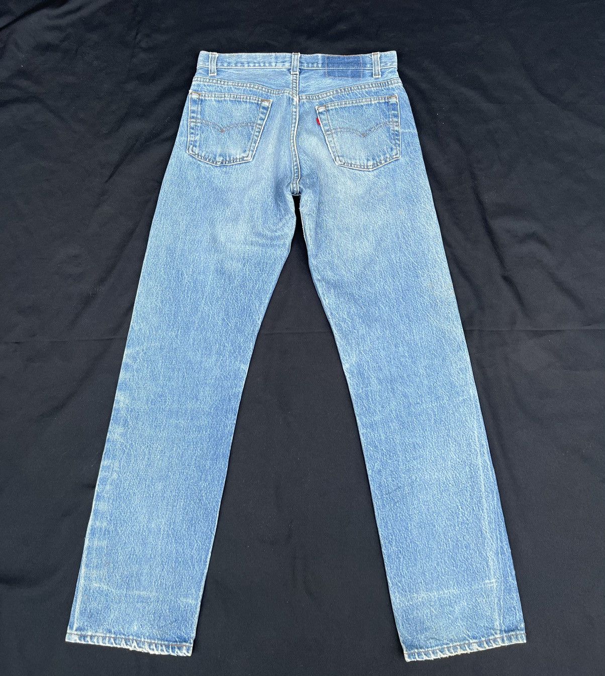 Levi's Vintage 80s Levi’s 501 Sun Faded Blue Denim Jeans Size US 30 / EU 46 - 5 Thumbnail
