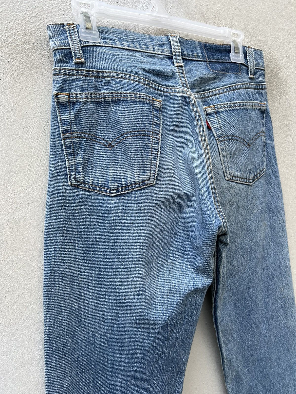 Levi's Vintage 80s Levi’s 501 Sun Faded Blue Denim Jeans Size US 30 / EU 46 - 17 Thumbnail