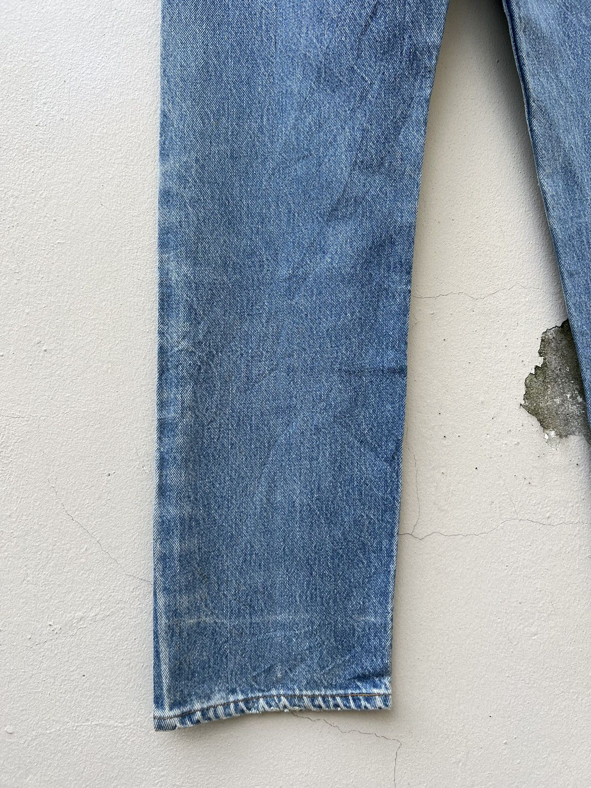 Levi's Vintage 80s Levi’s 501 Sun Faded Blue Denim Jeans Size US 30 / EU 46 - 18 Thumbnail