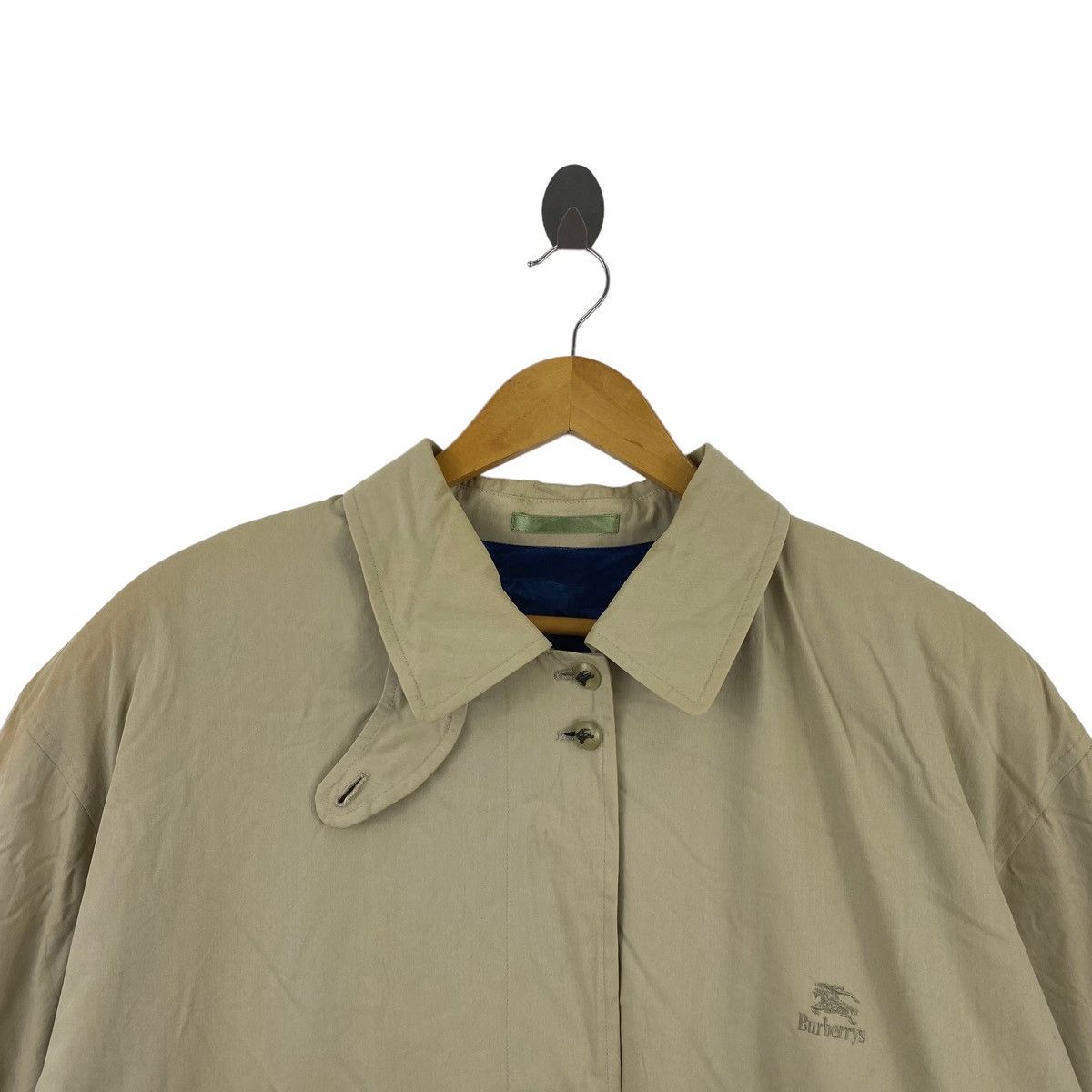Vintage Vintage BURBERRYS Beige Parka Coat Jacket Size US XXL / EU 58 / 5 - 2 Thumbnail