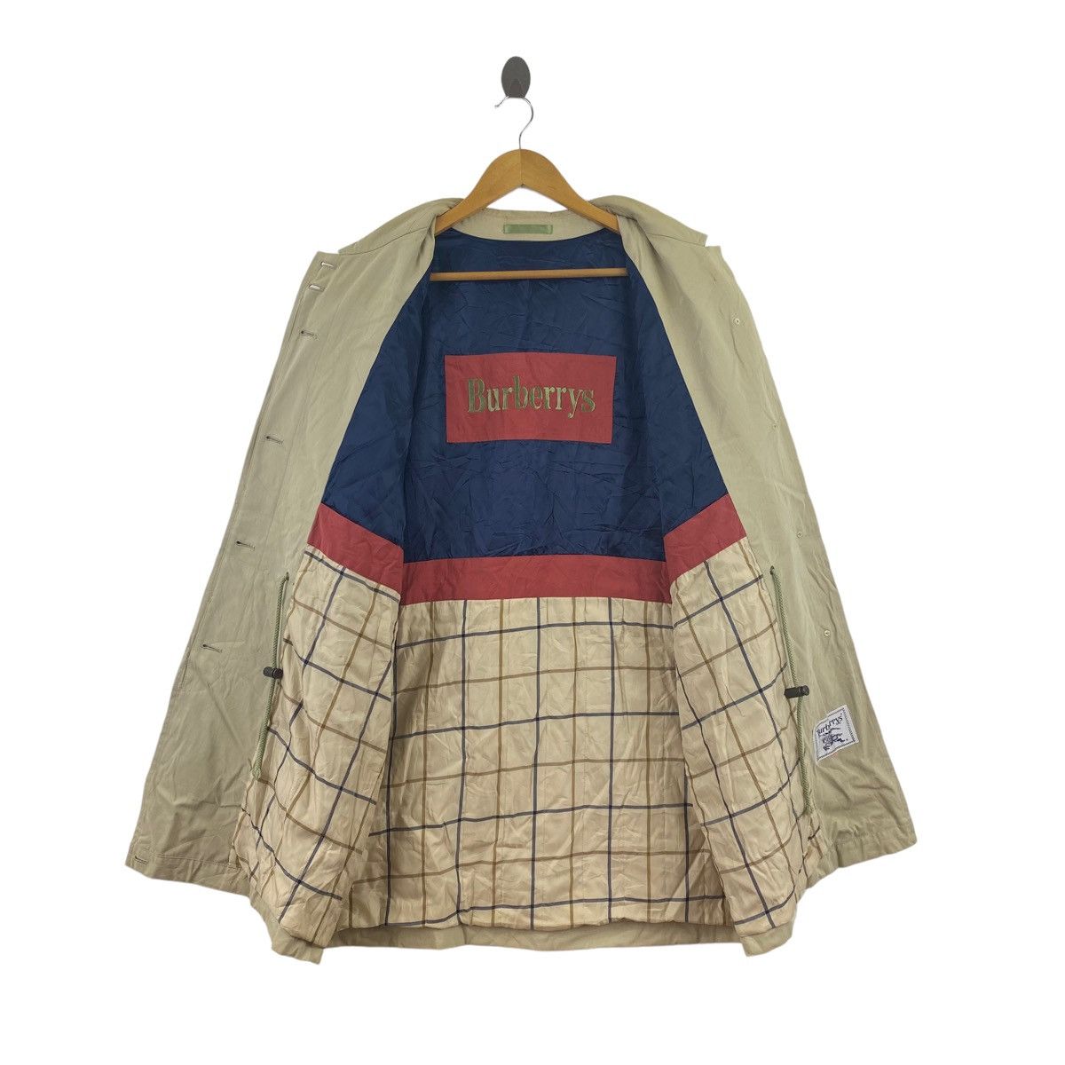 Vintage Vintage BURBERRYS Beige Parka Coat Jacket Size US XXL / EU 58 / 5 - 3 Thumbnail