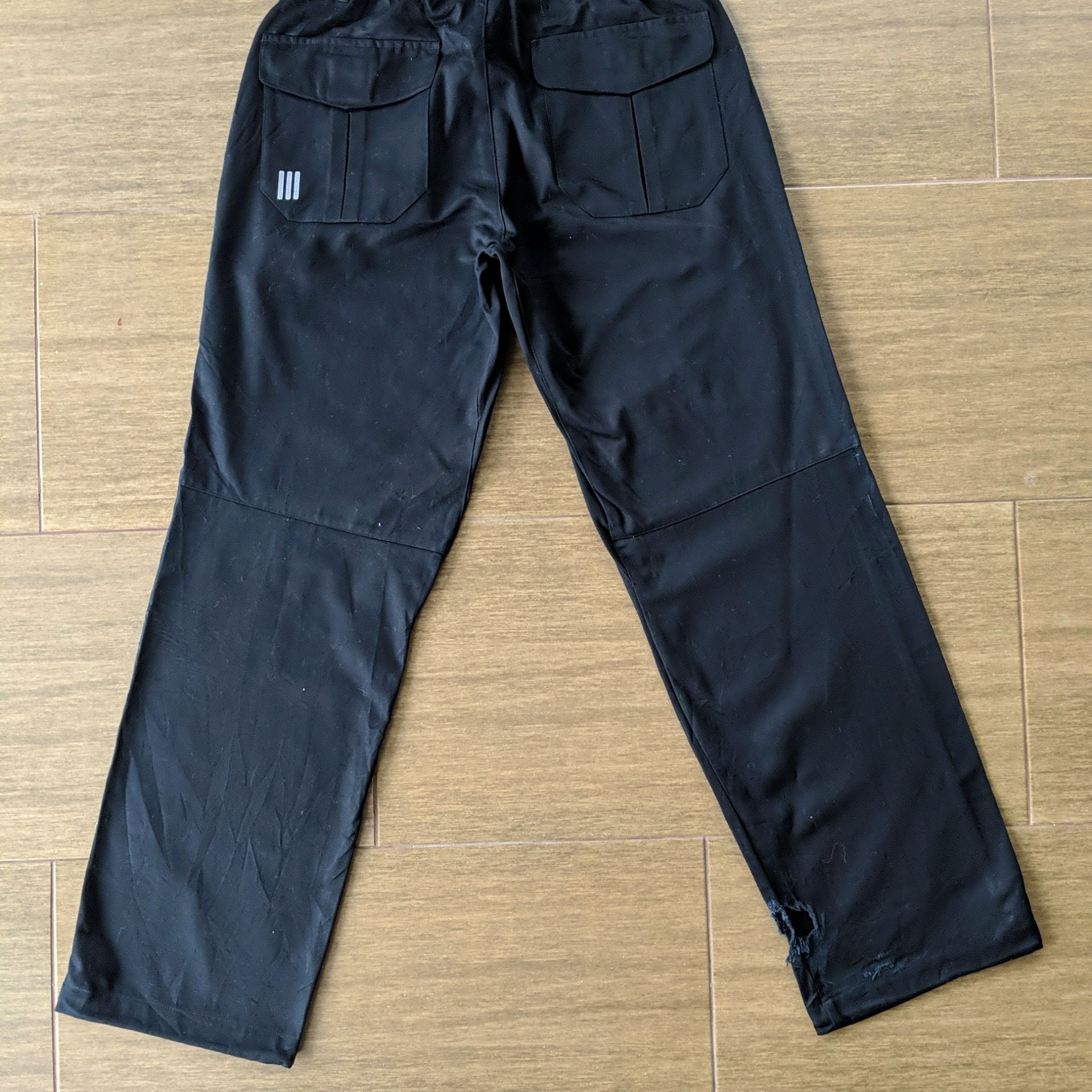 Adidas × Vintage W27 🔥 Vtg Adidas Distressed Casual Trousers Pants Size US 27 - 13 Thumbnail
