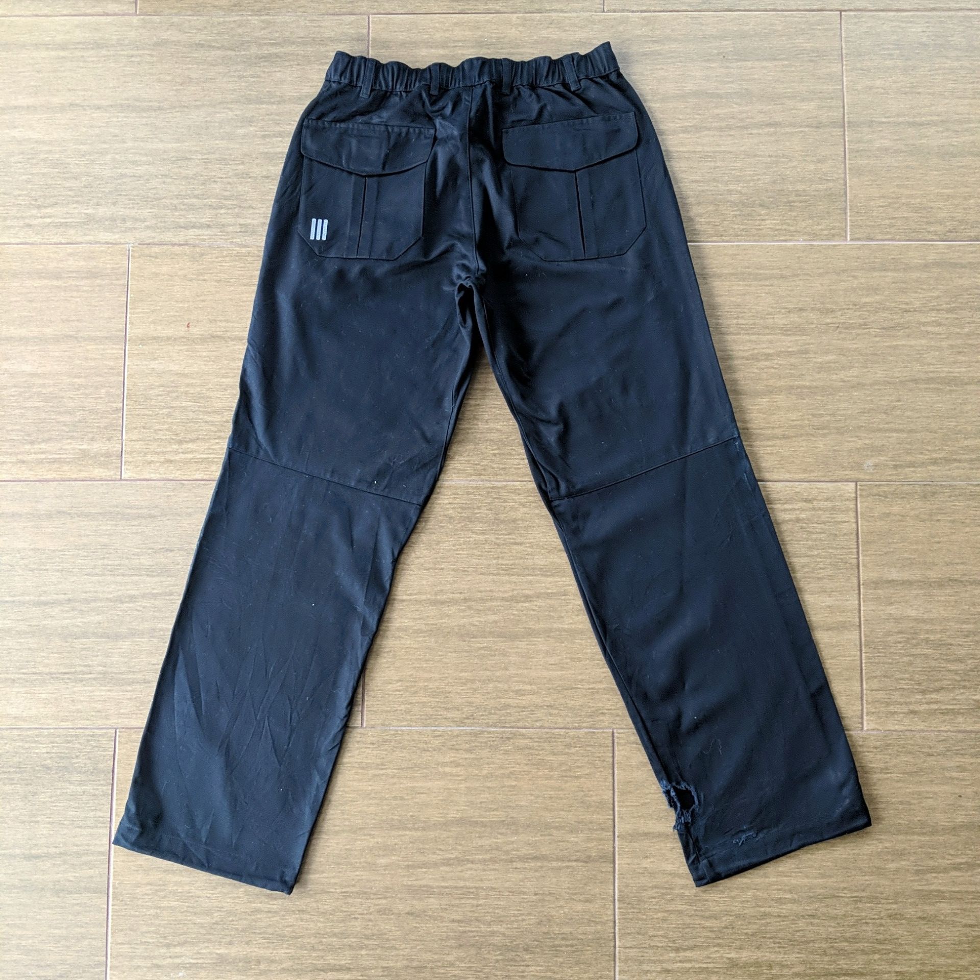 Adidas × Vintage W27 🔥 Vtg Adidas Distressed Casual Trousers Pants Size US 27 - 9 Thumbnail