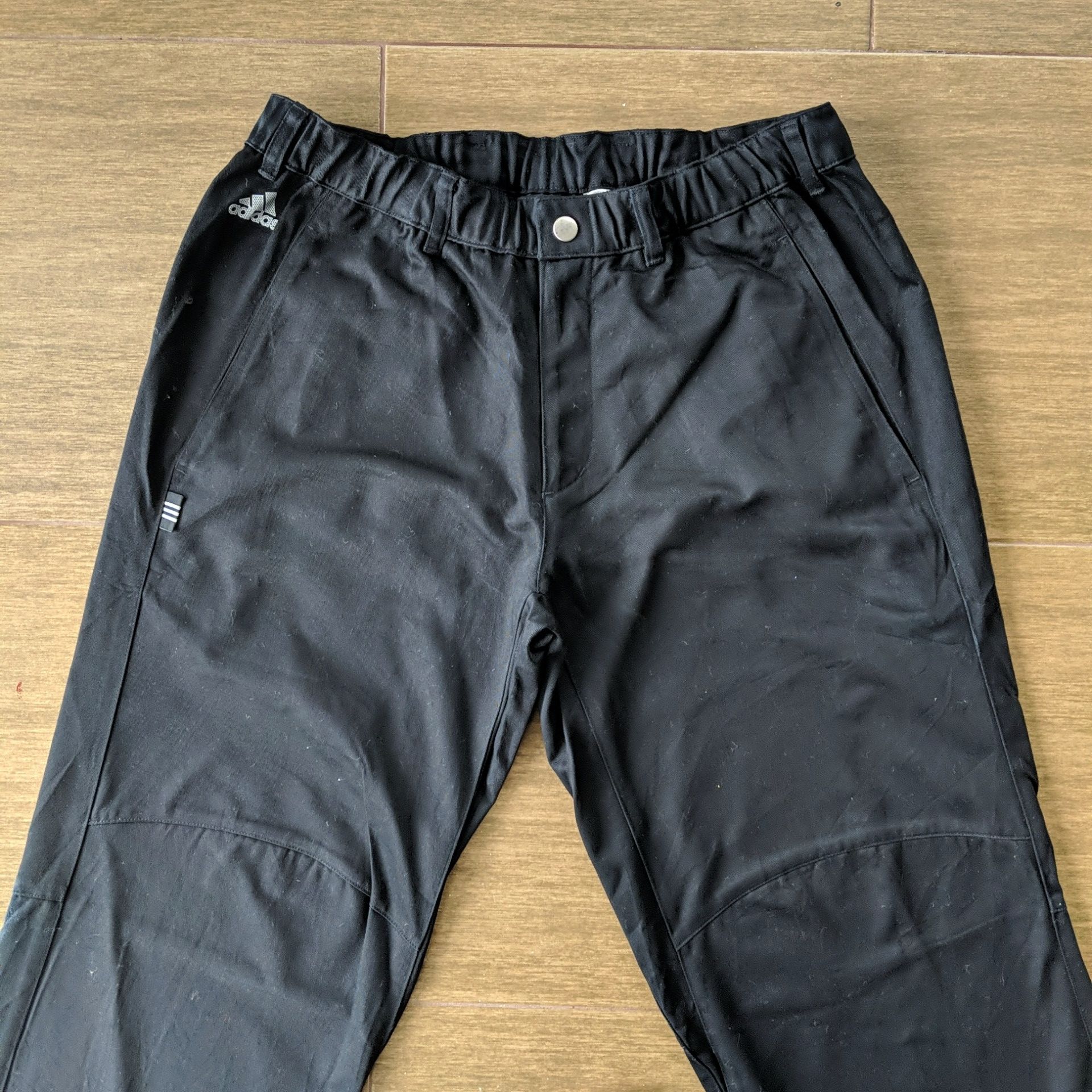 Adidas × Vintage W27 🔥 Vtg Adidas Distressed Casual Trousers Pants Size US 27 - 2 Thumbnail