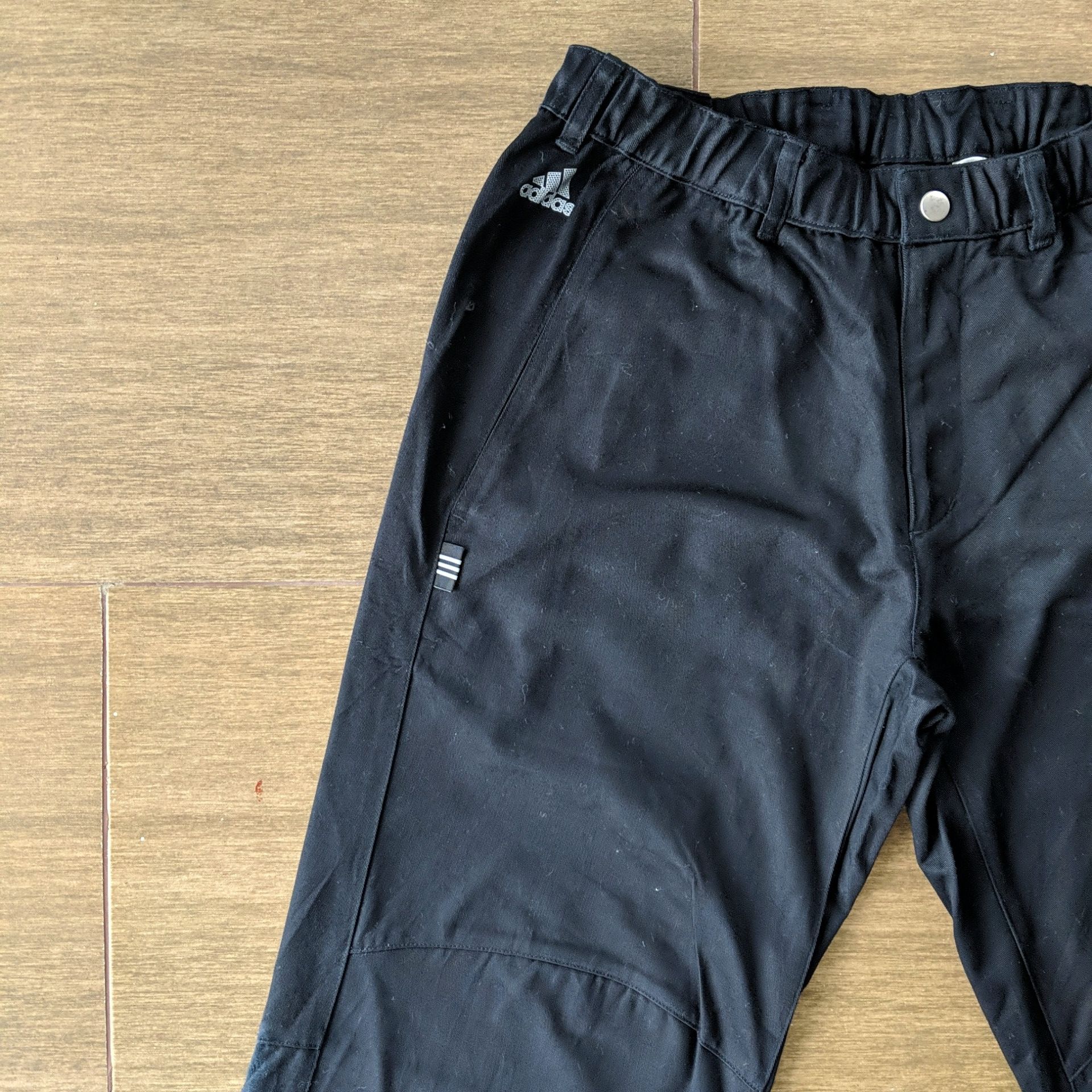 Adidas × Vintage W27 🔥 Vtg Adidas Distressed Casual Trousers Pants Size US 27 - 3 Thumbnail