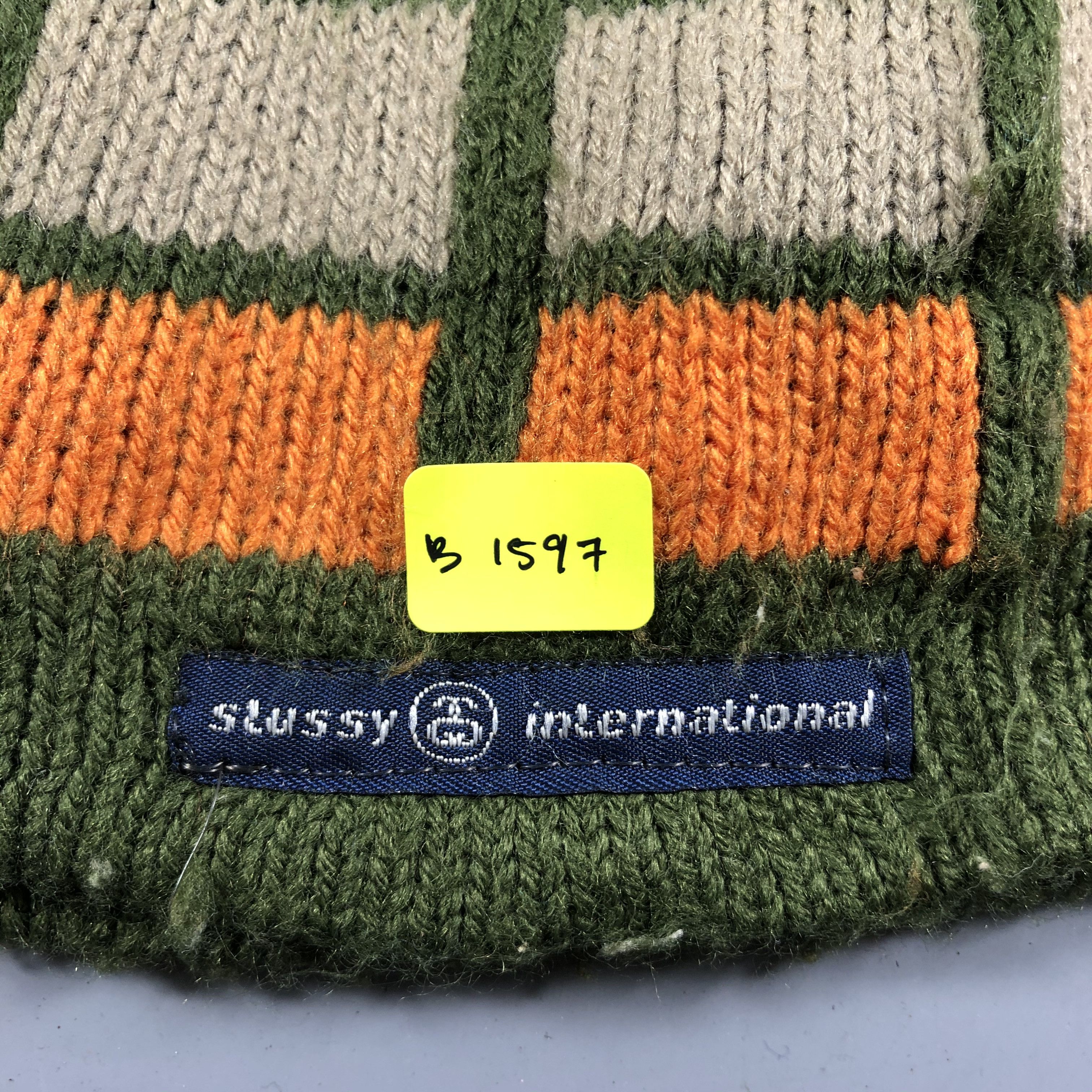 Stussy × Vintage Stussy Beanie Snow Hat Snow Cap -B1597 Size ONE SIZE - 6 Thumbnail